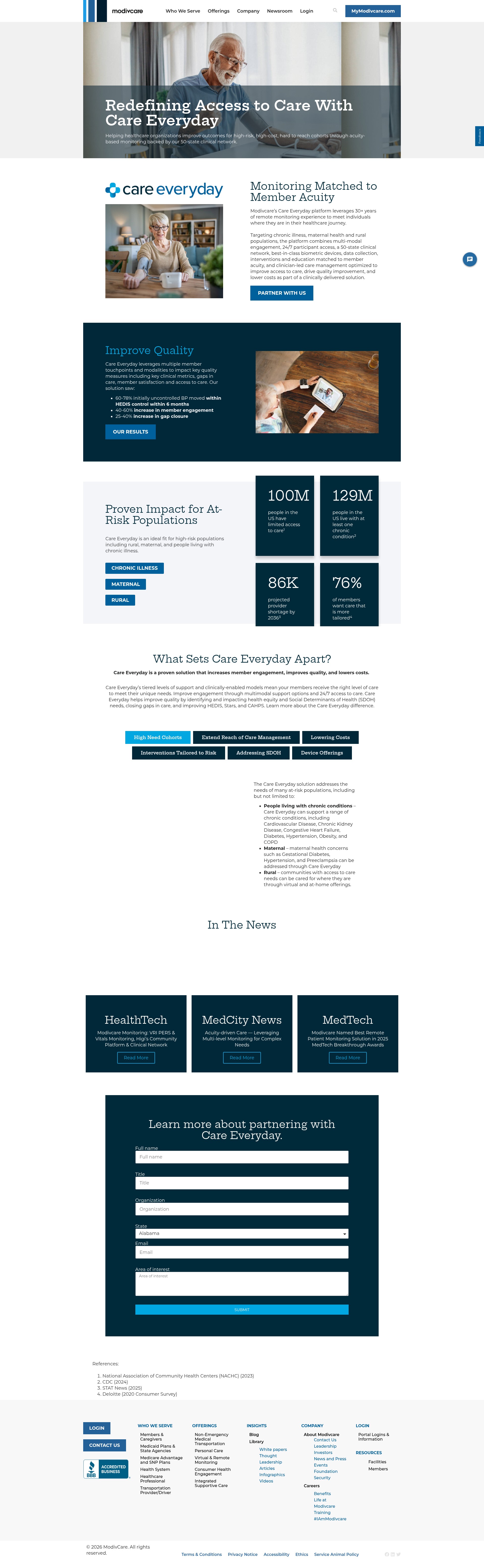 Landing Page