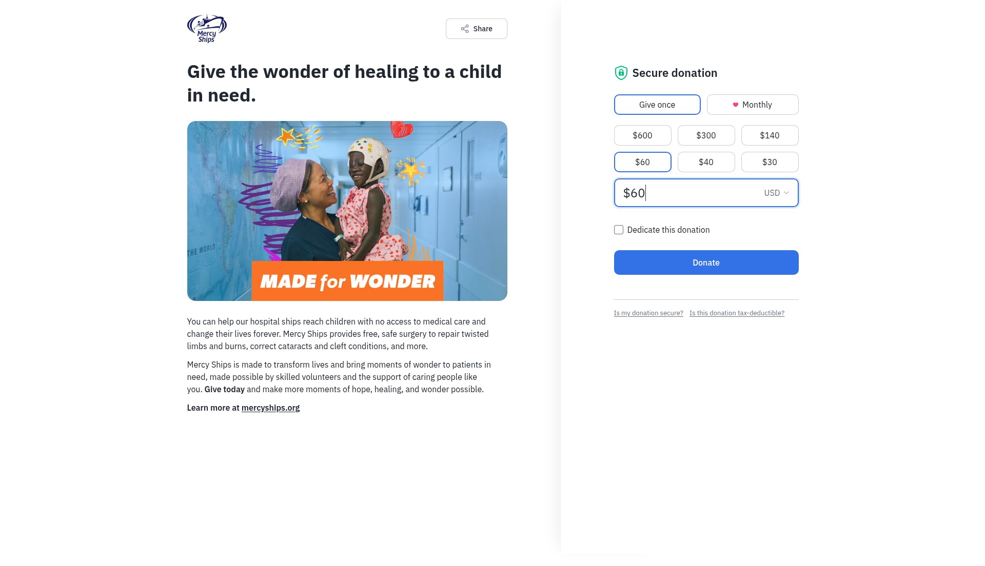 Landing Page