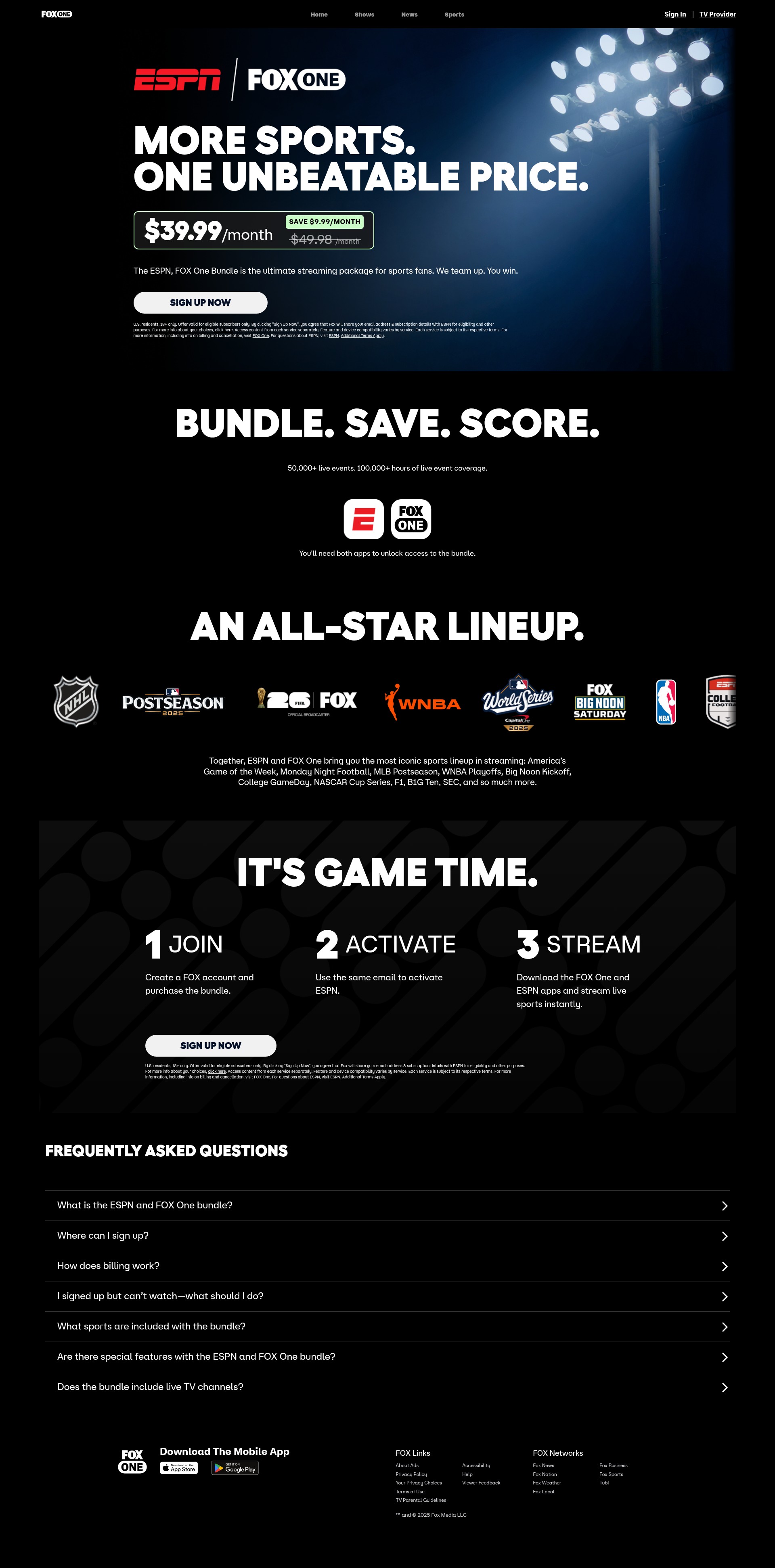 Landing Page