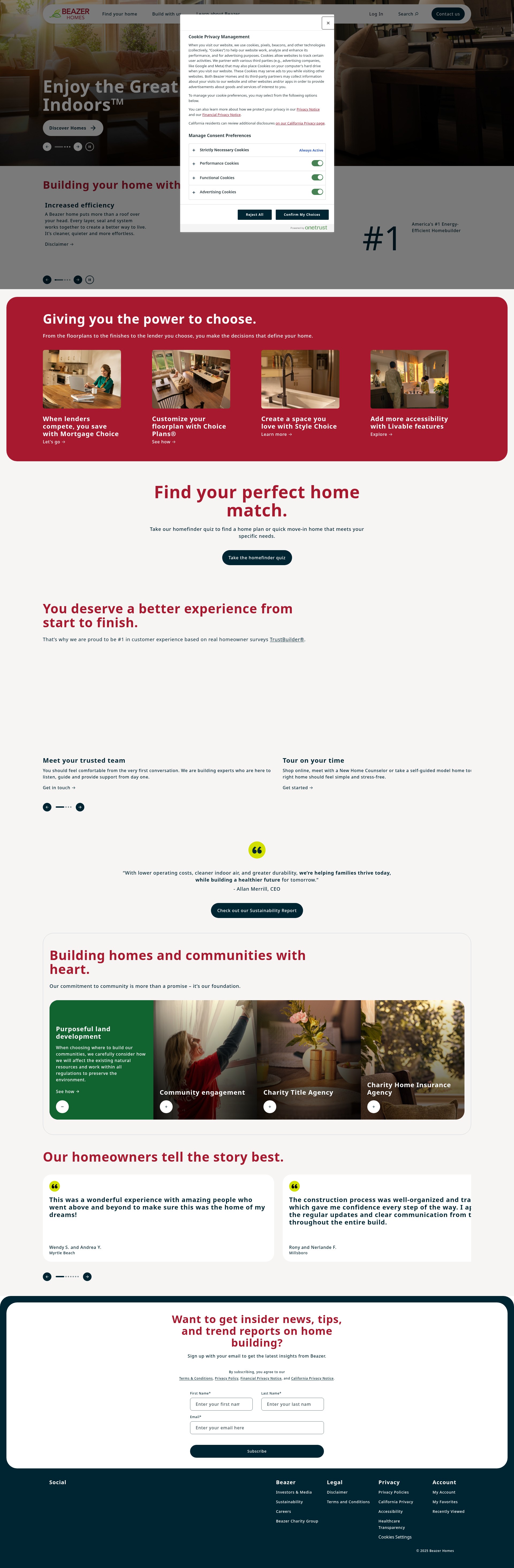 Landing Page