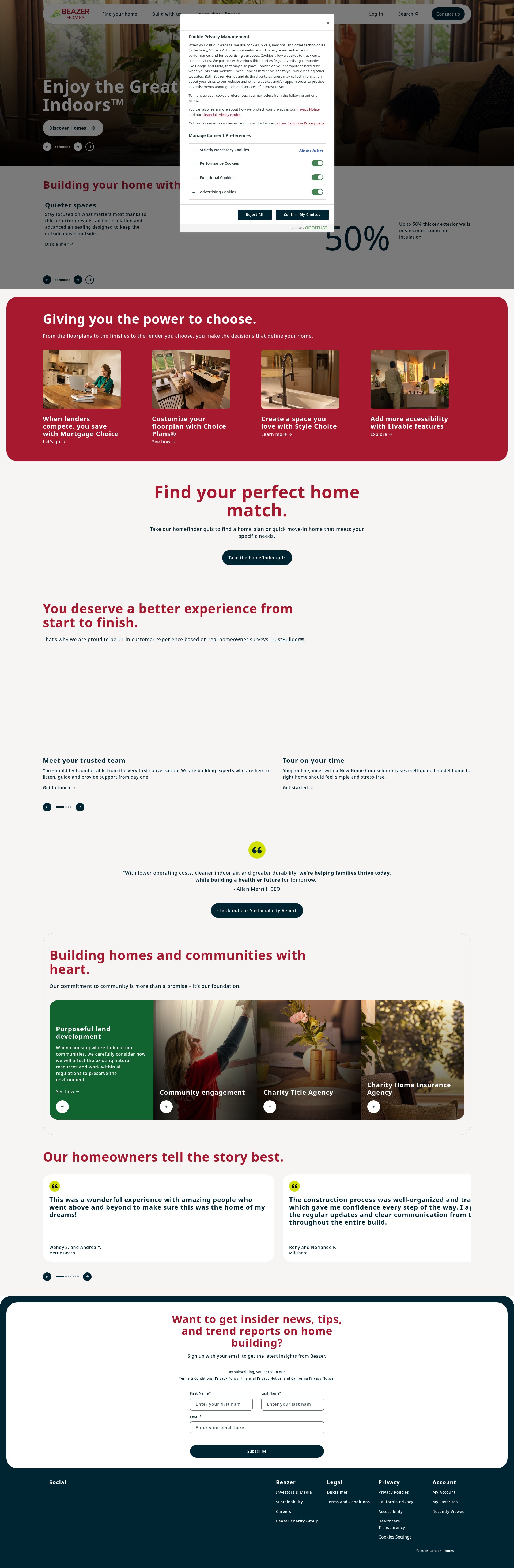 Landing Page