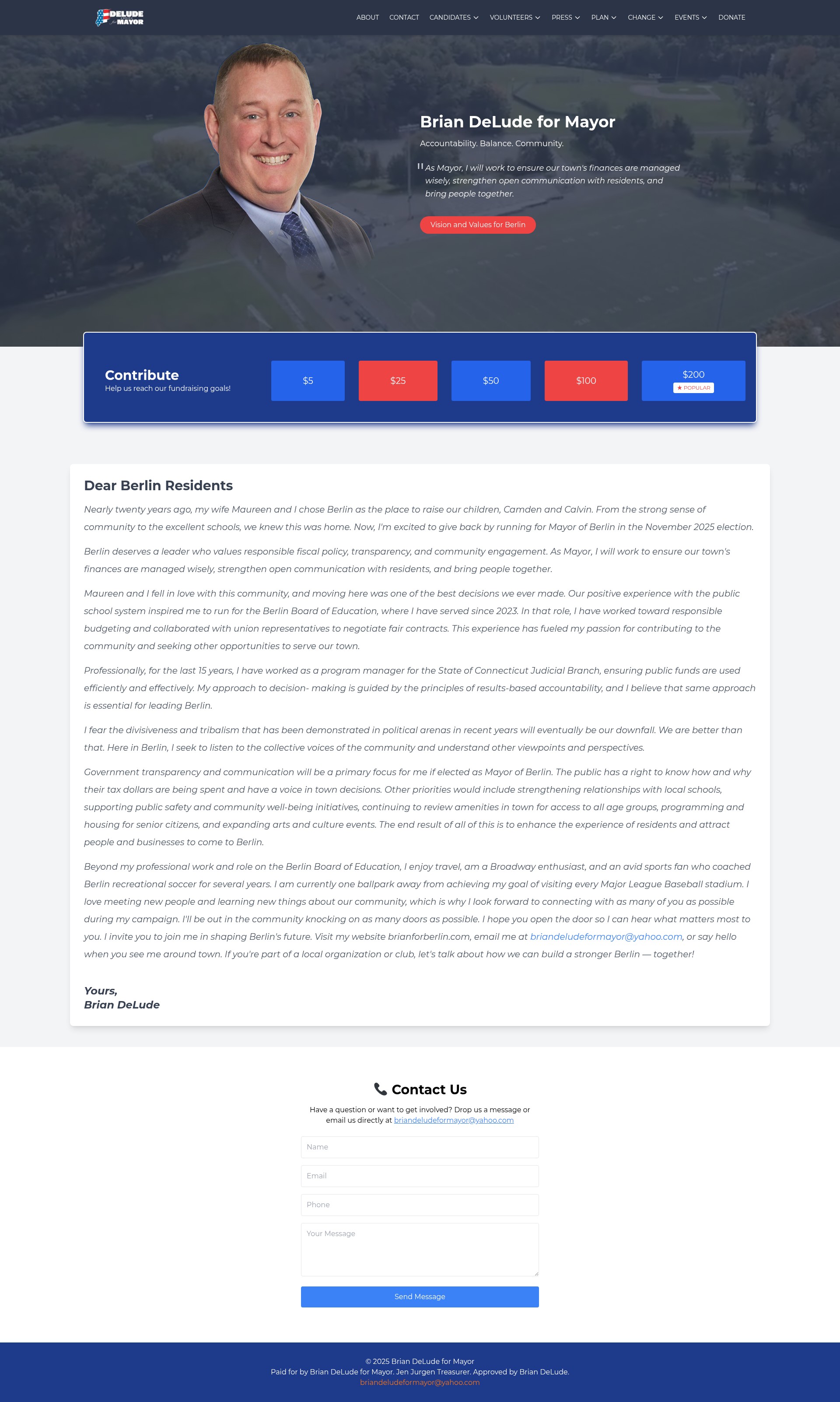 Landing Page