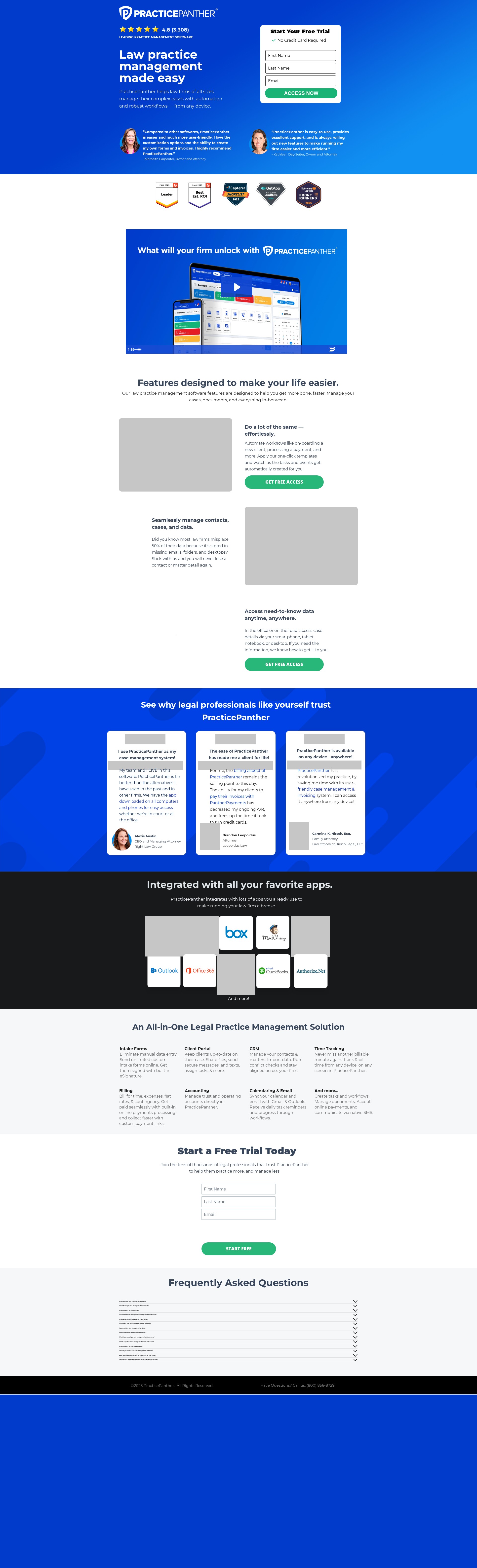 Landing Page