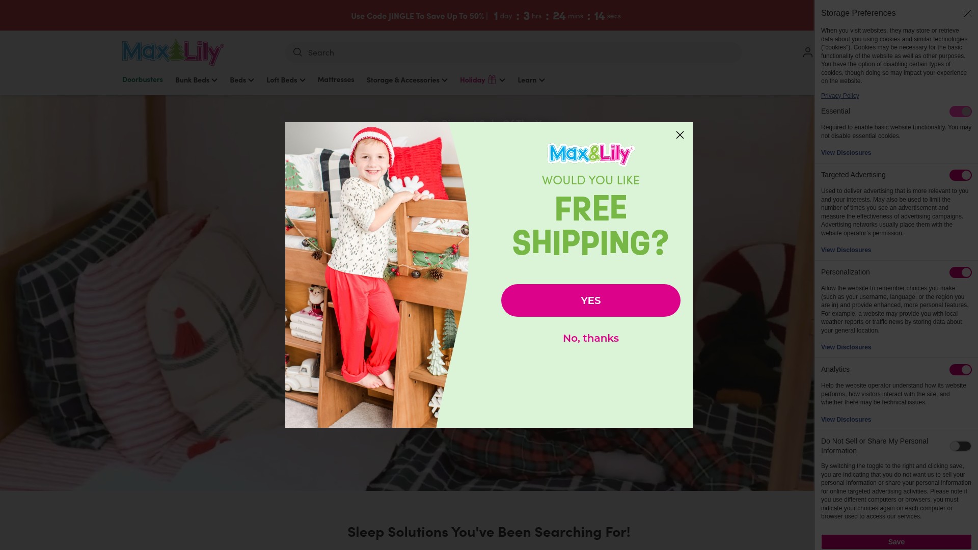 Landing Page