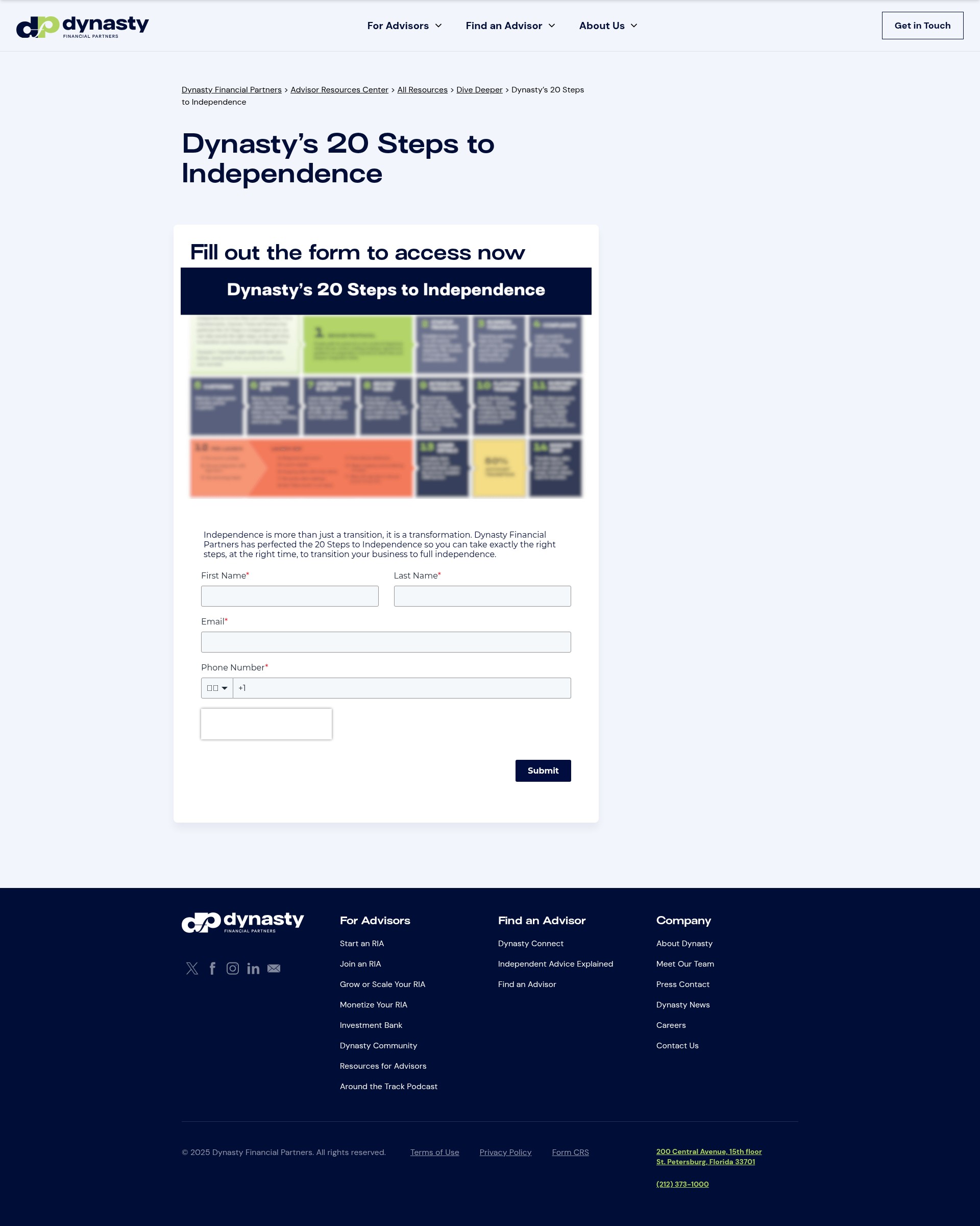Landing Page