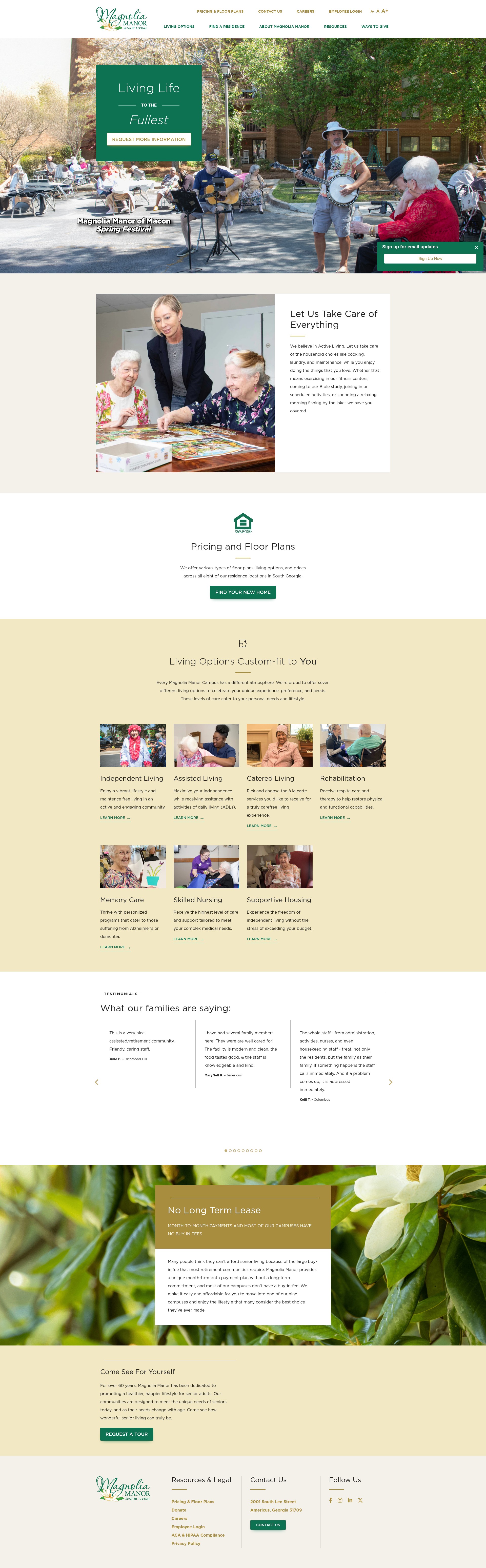 Landing Page