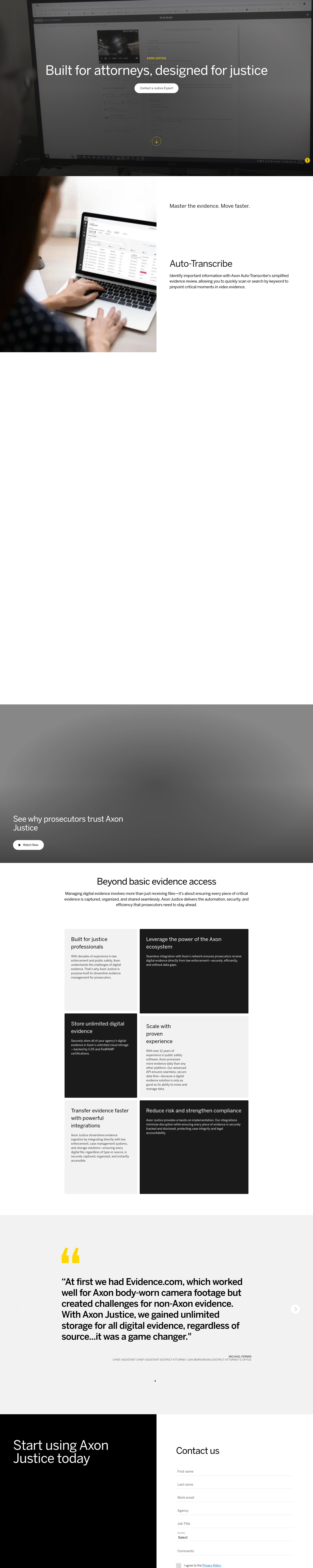Landing Page