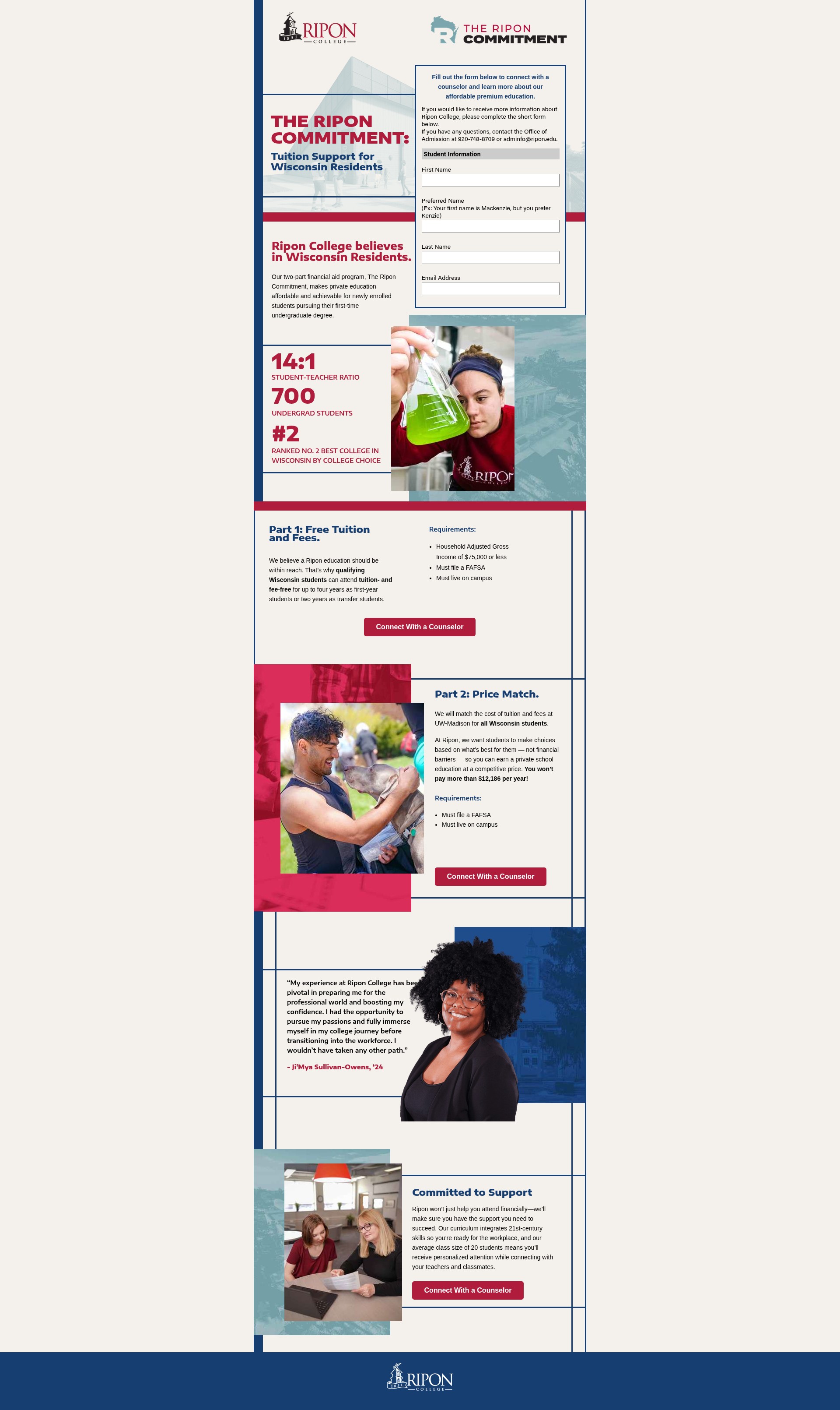 Landing Page
