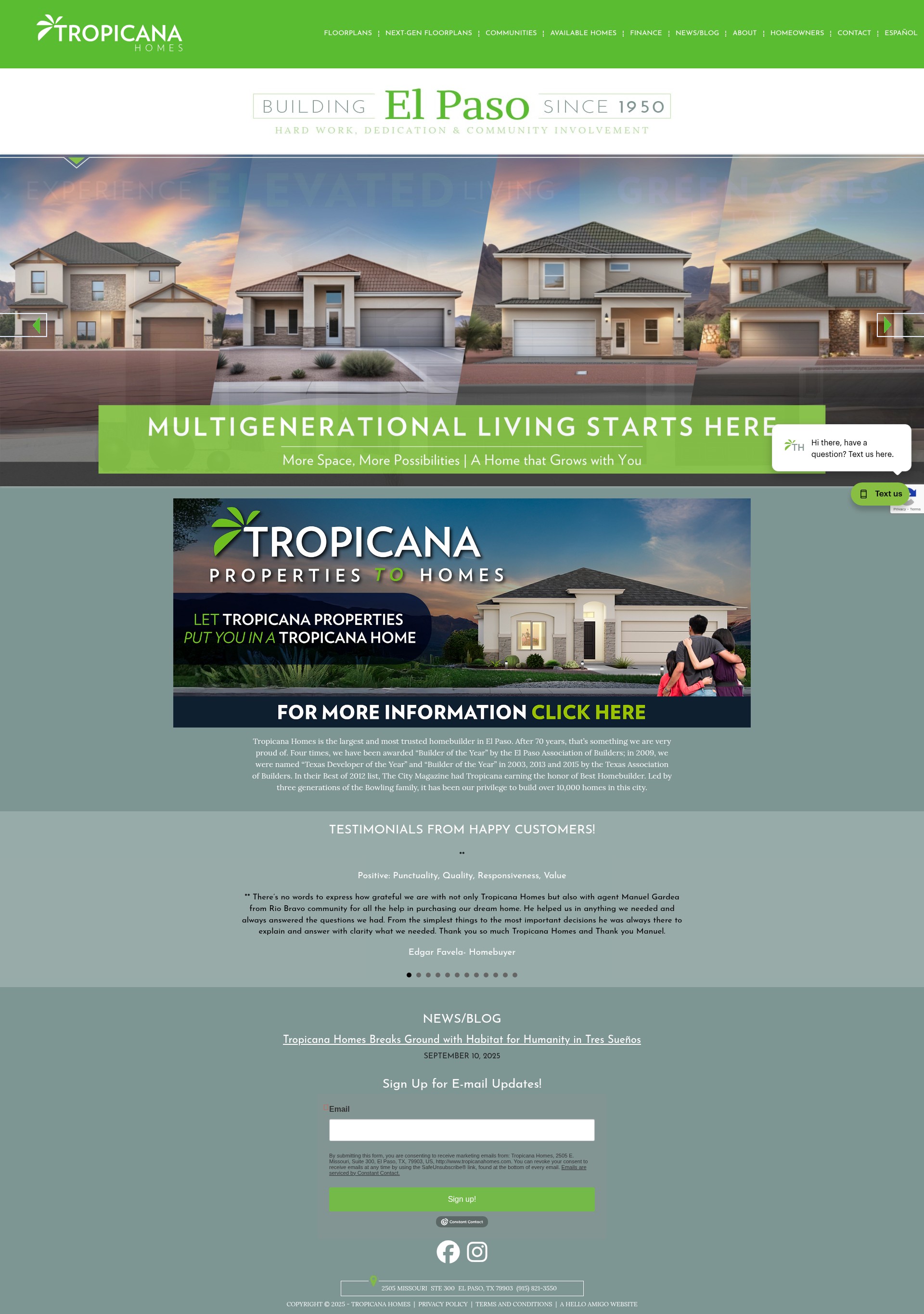 Landing Page
