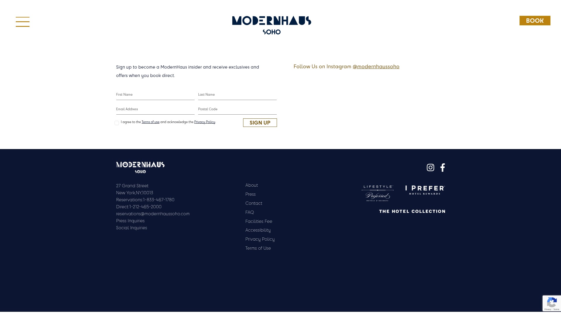 Landing Page