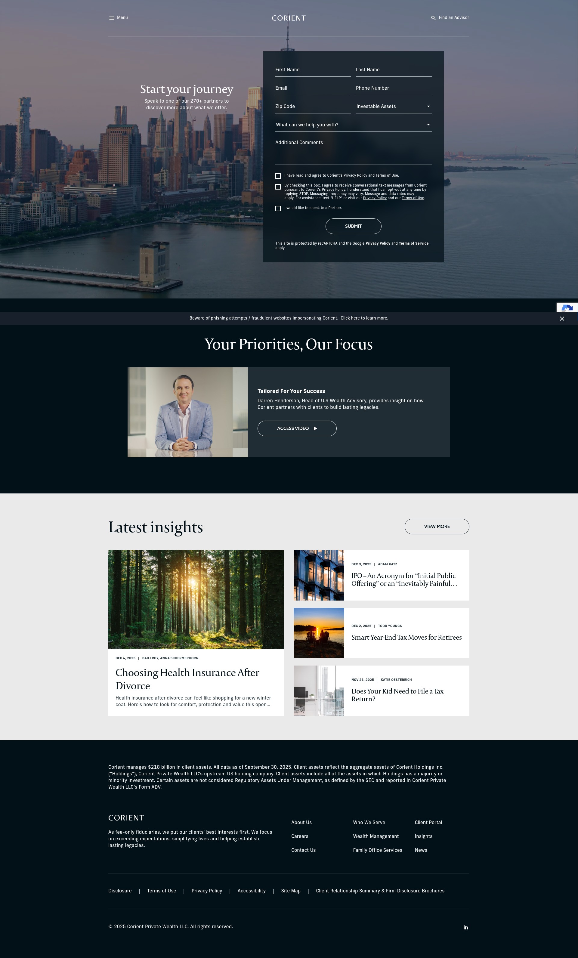 Landing Page