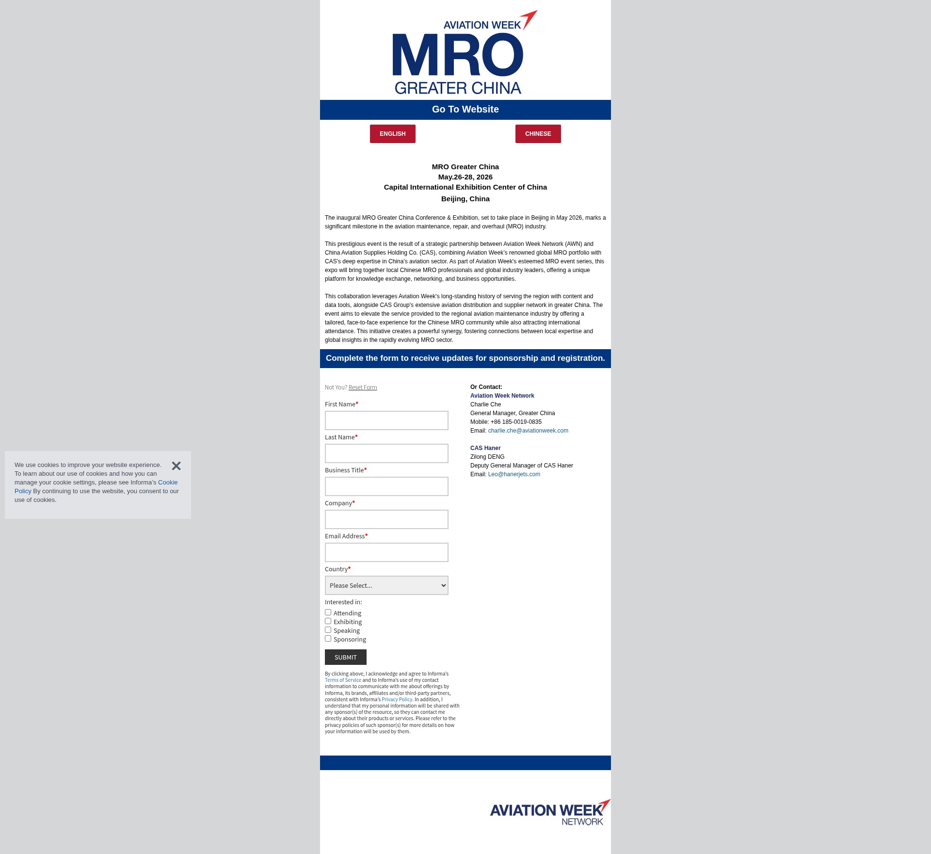 Landing Page
