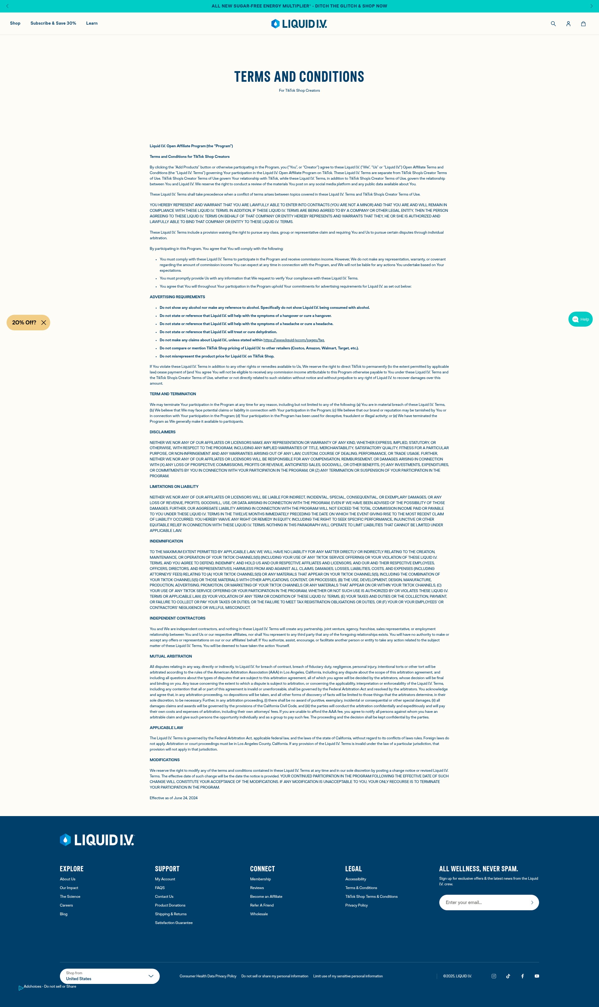 Landing Page