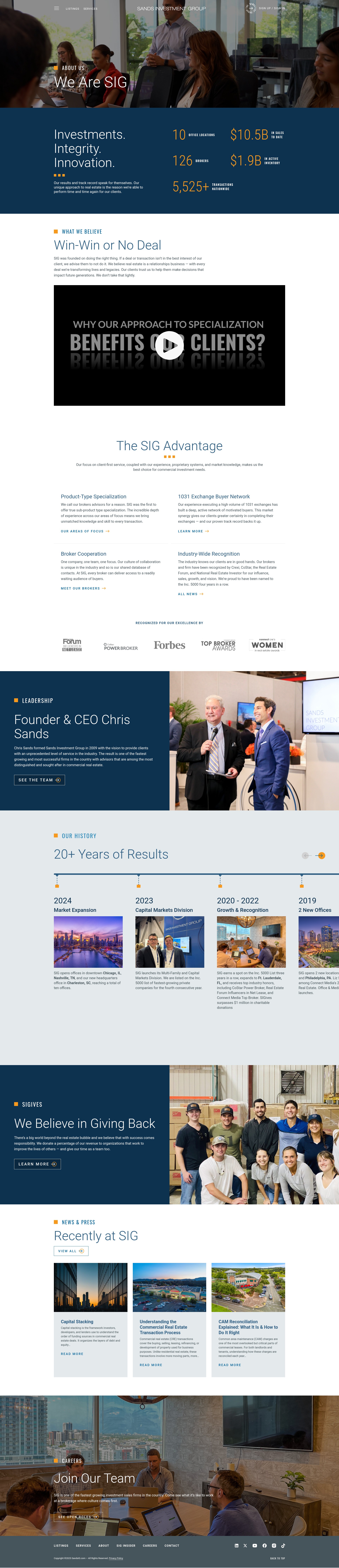 Landing Page