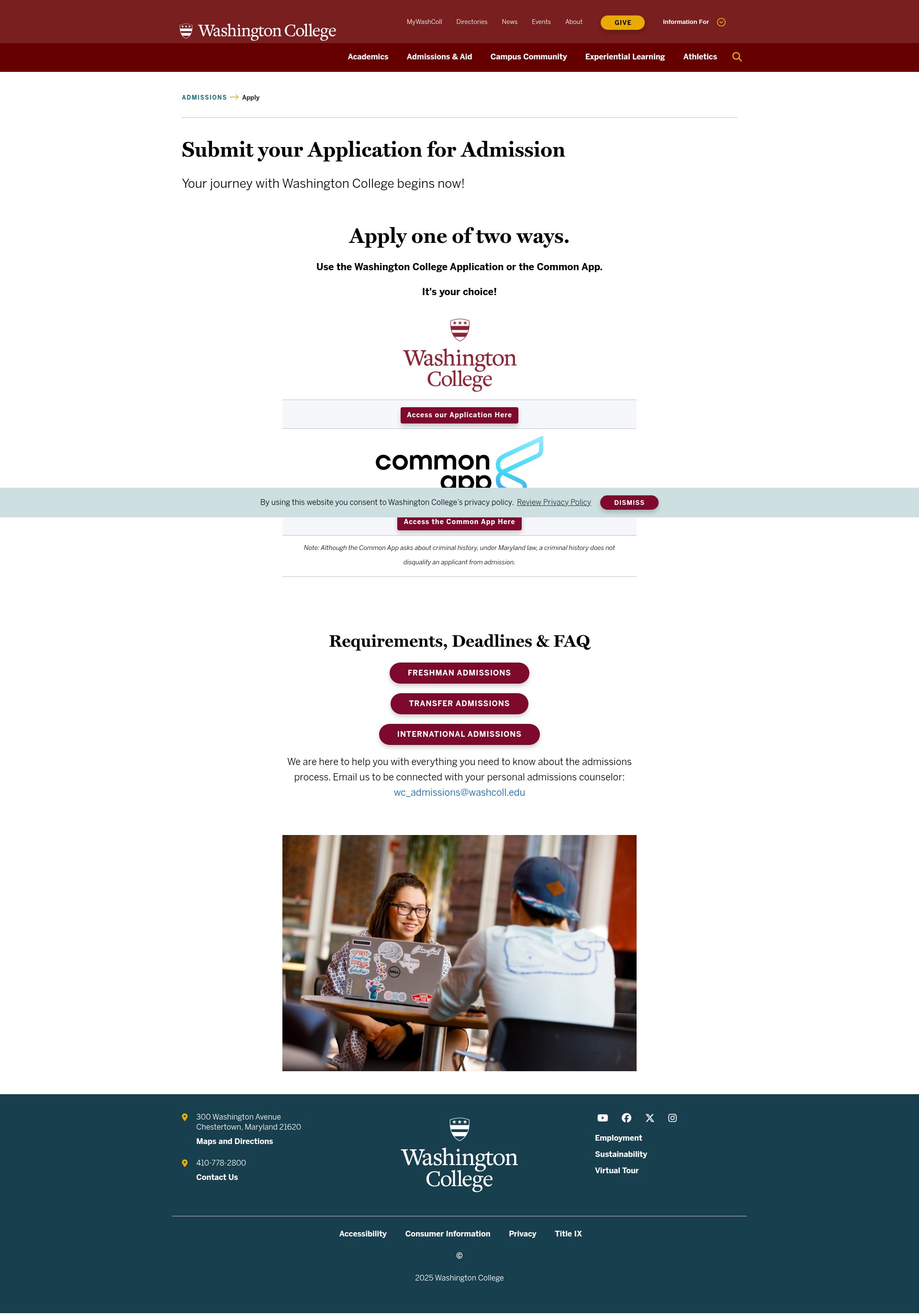 Landing Page