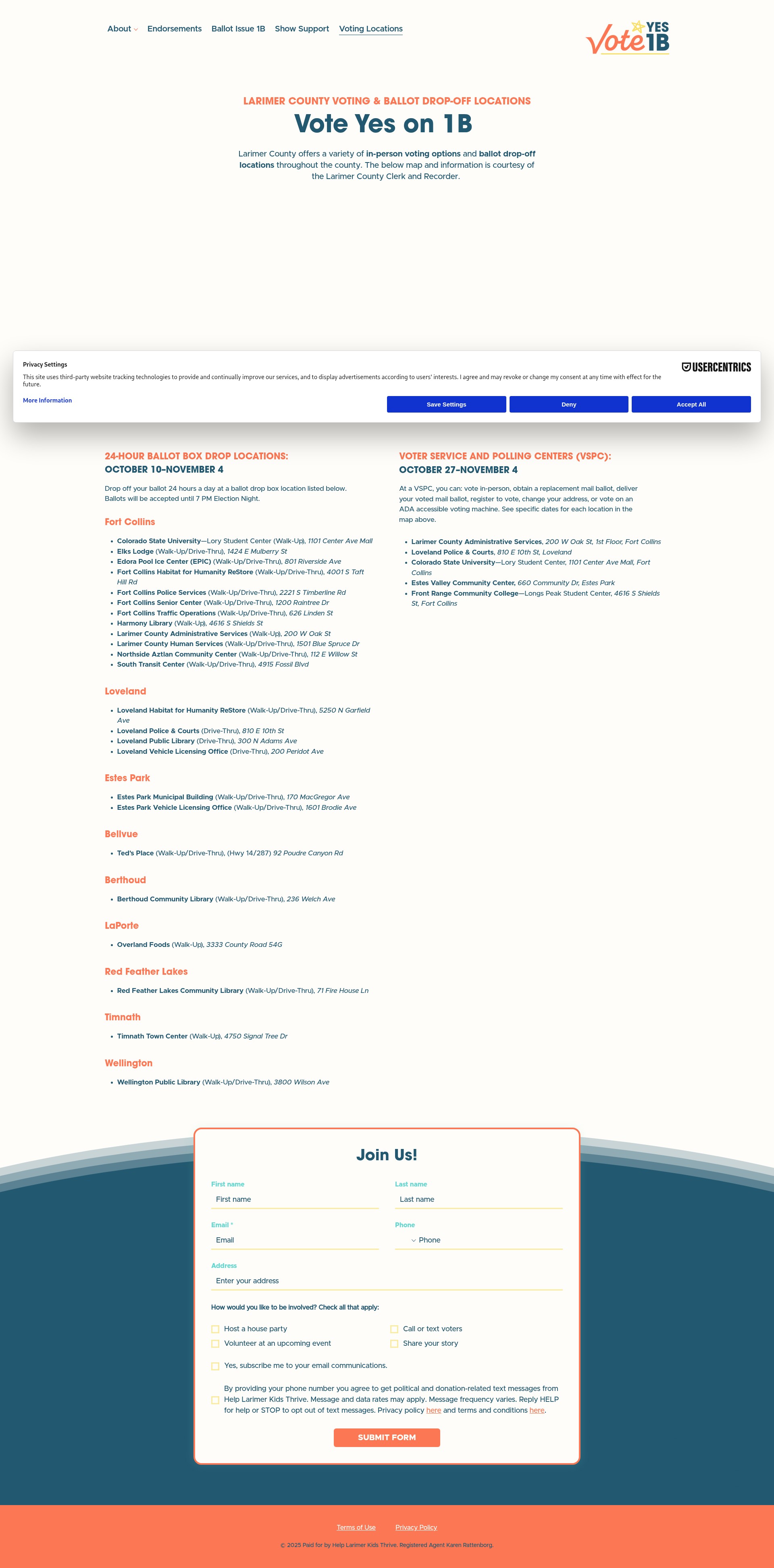 Landing Page