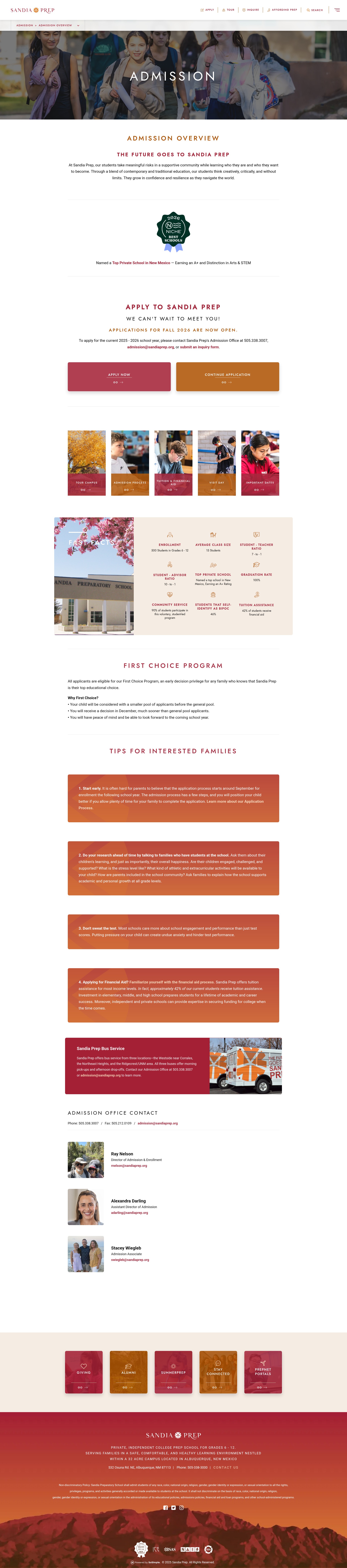 Landing Page