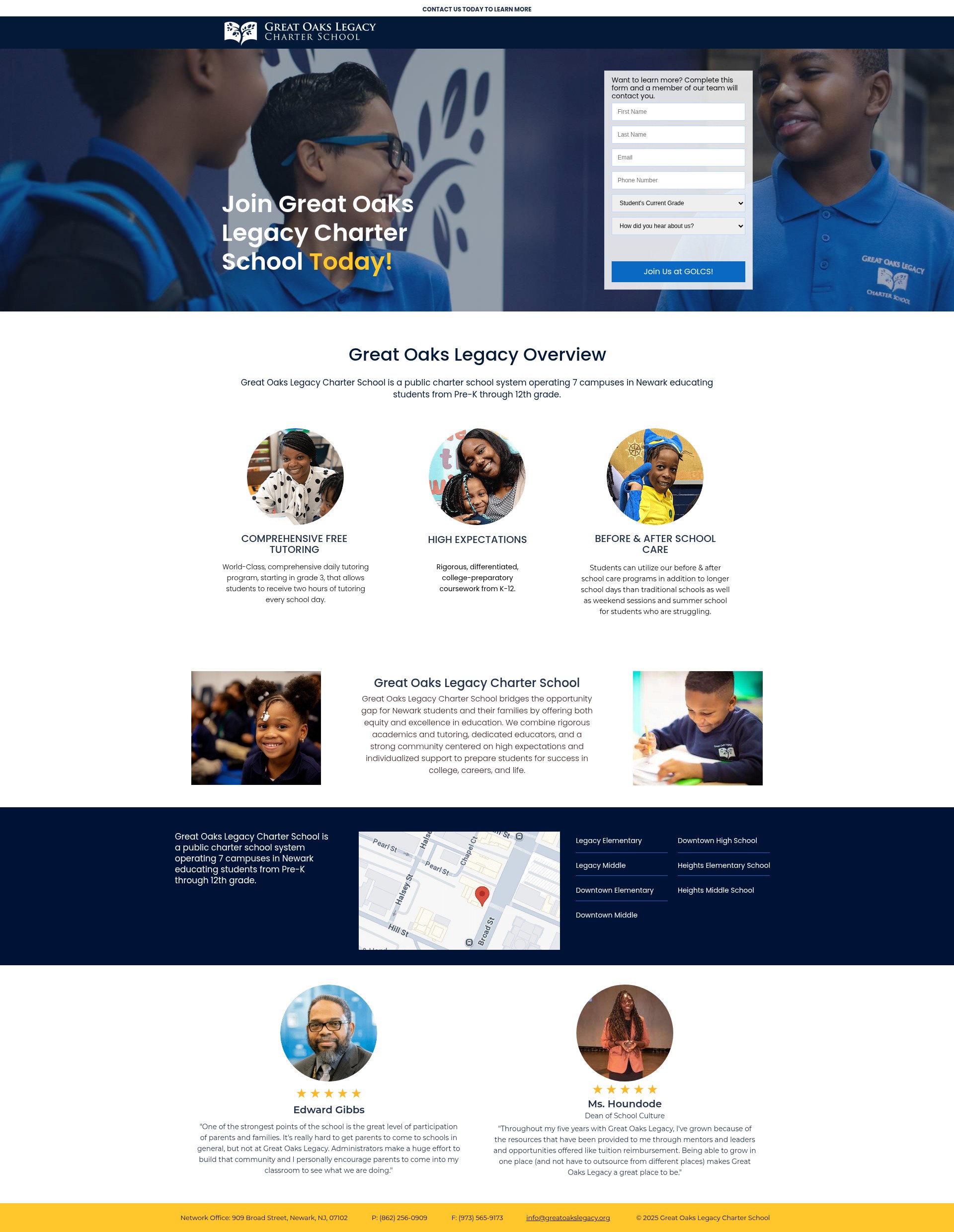 Landing Page