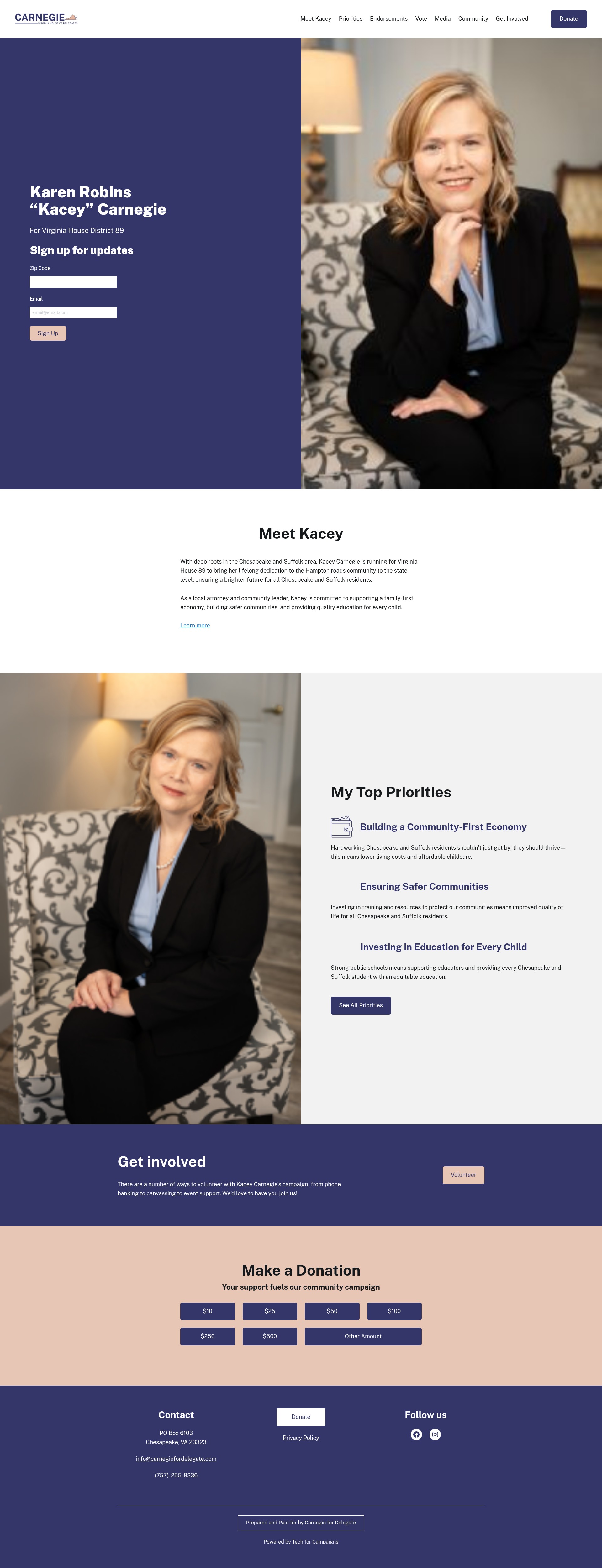 Landing Page