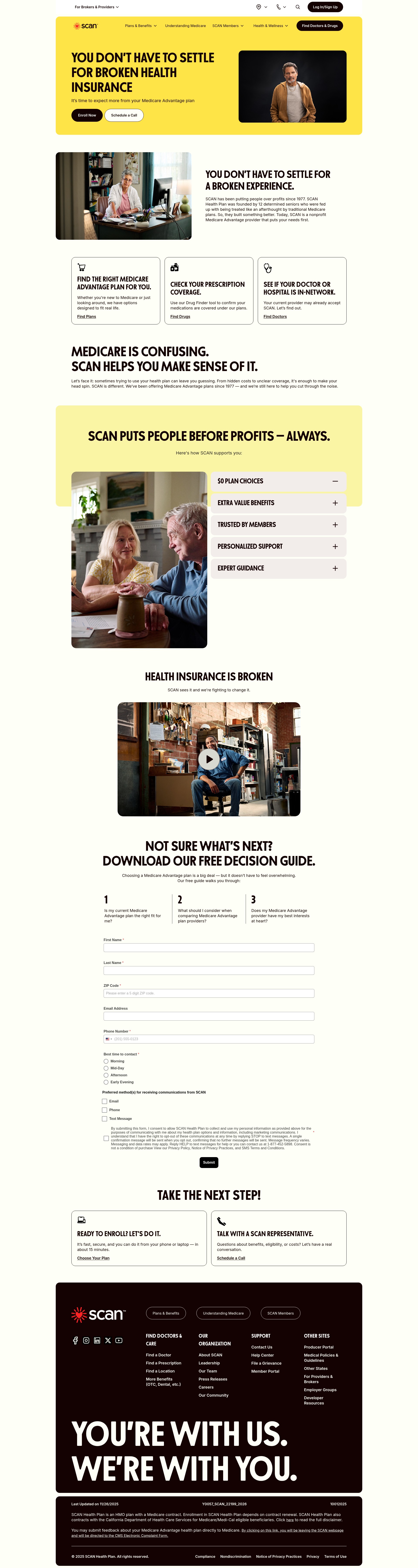 Landing Page