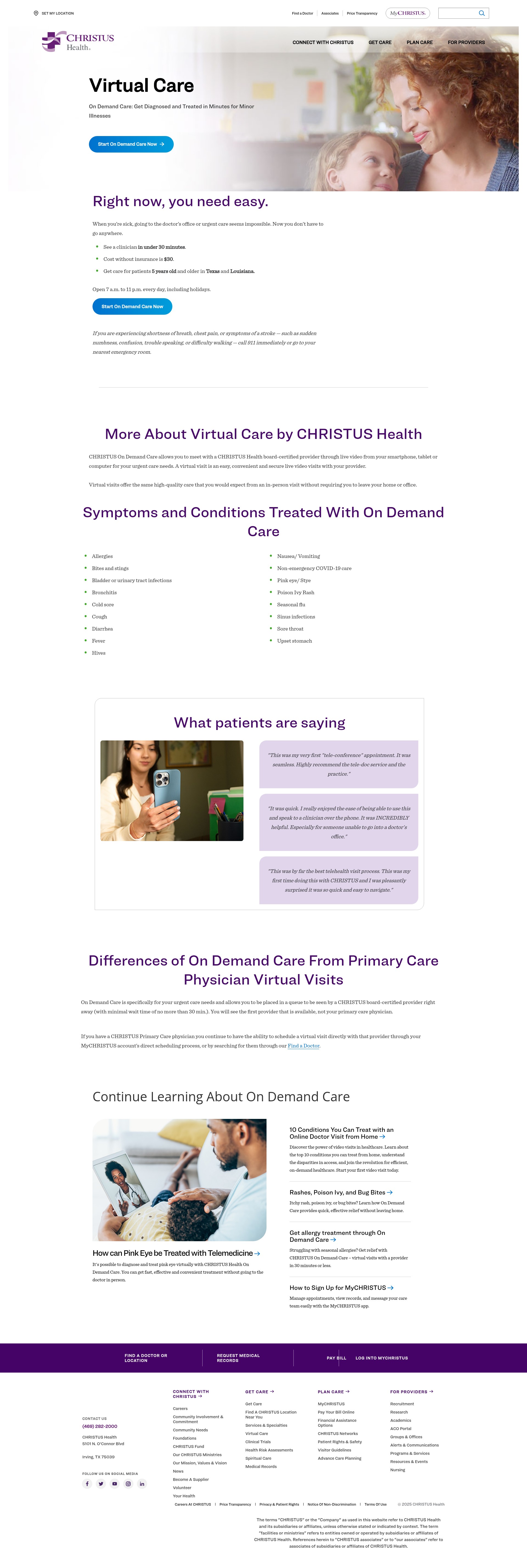 Landing Page