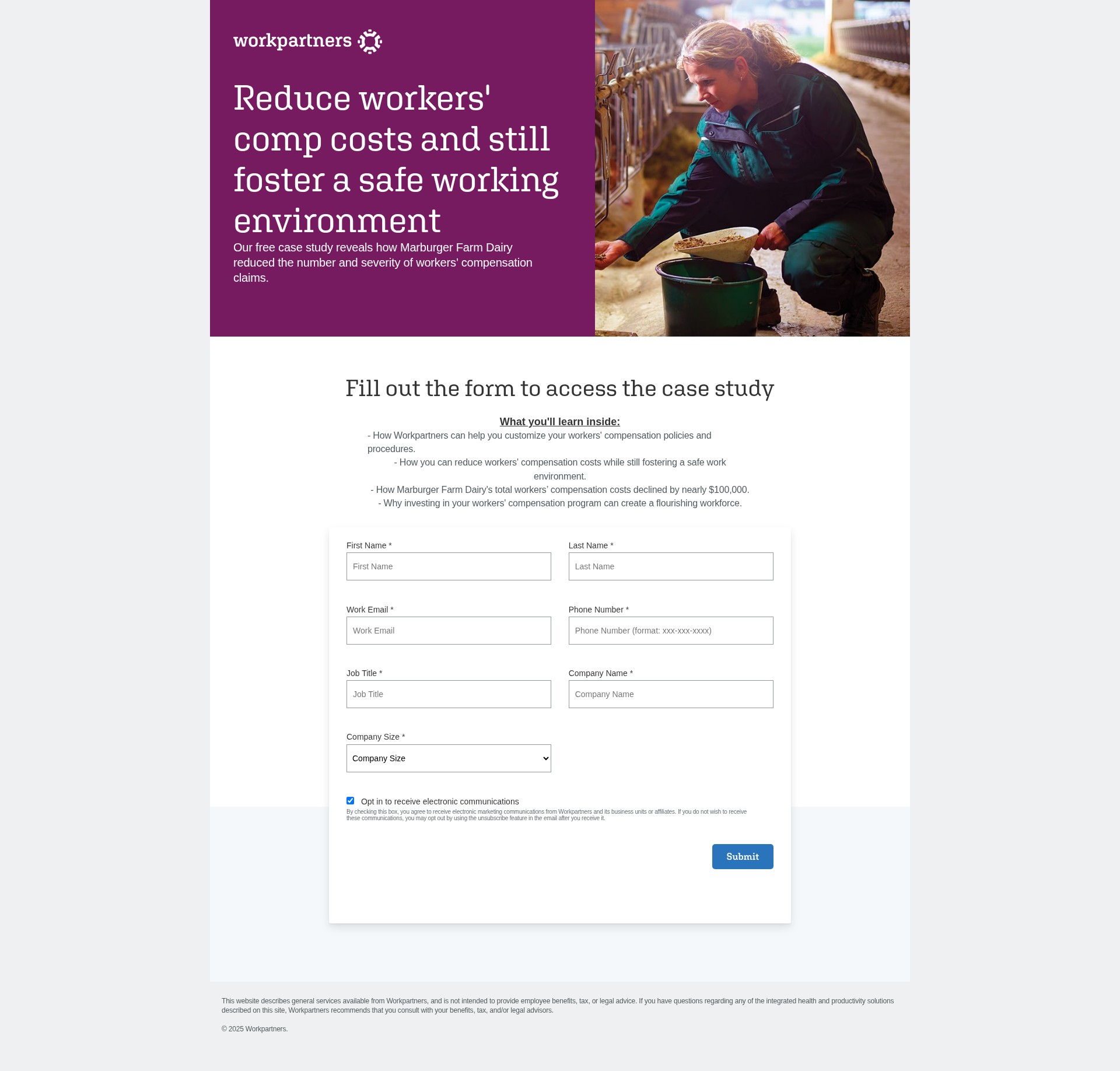Landing Page