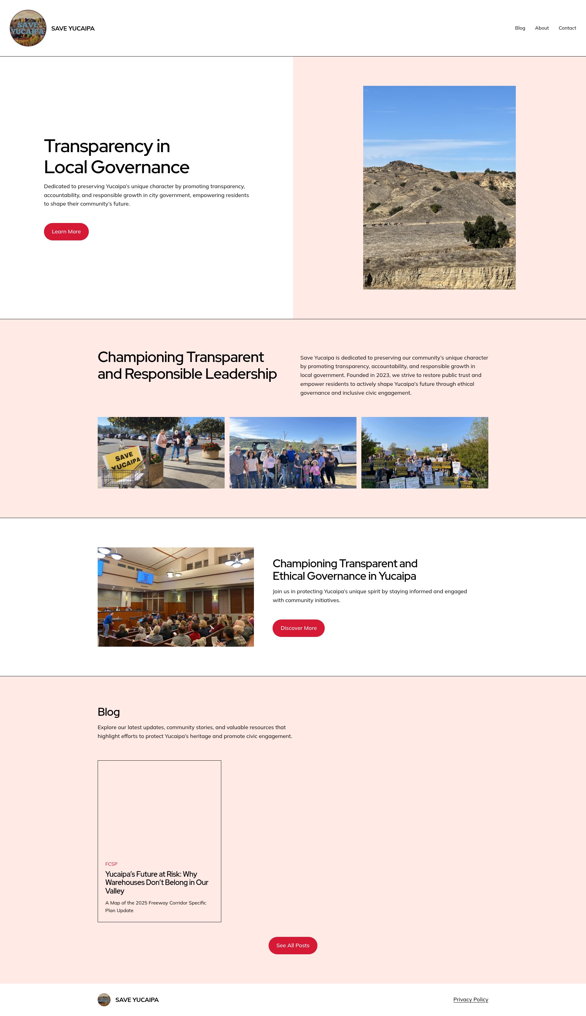 Landing Page