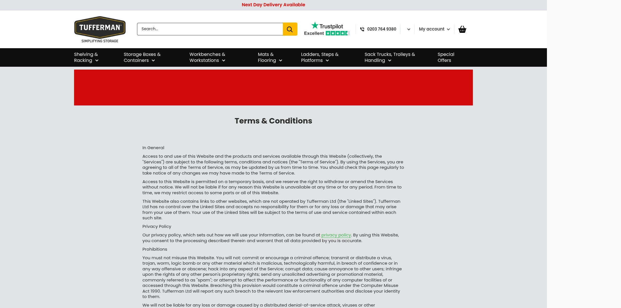 Landing Page
