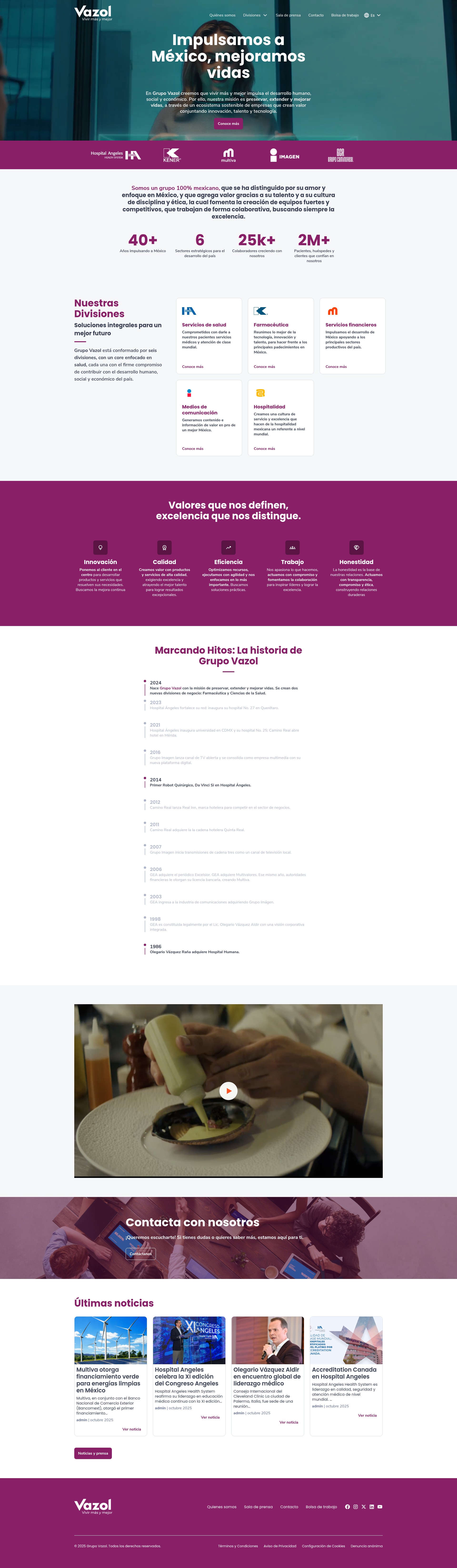 Landing Page