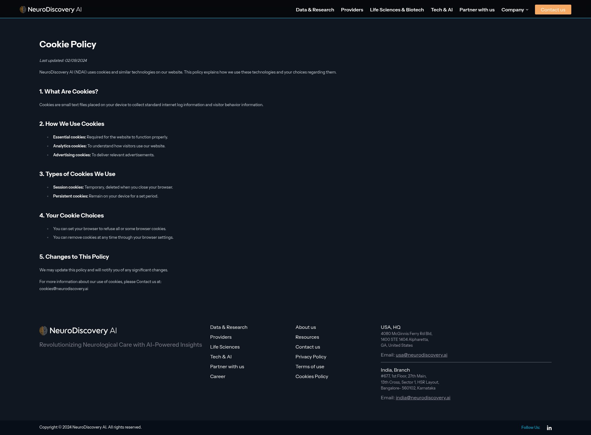 Landing Page