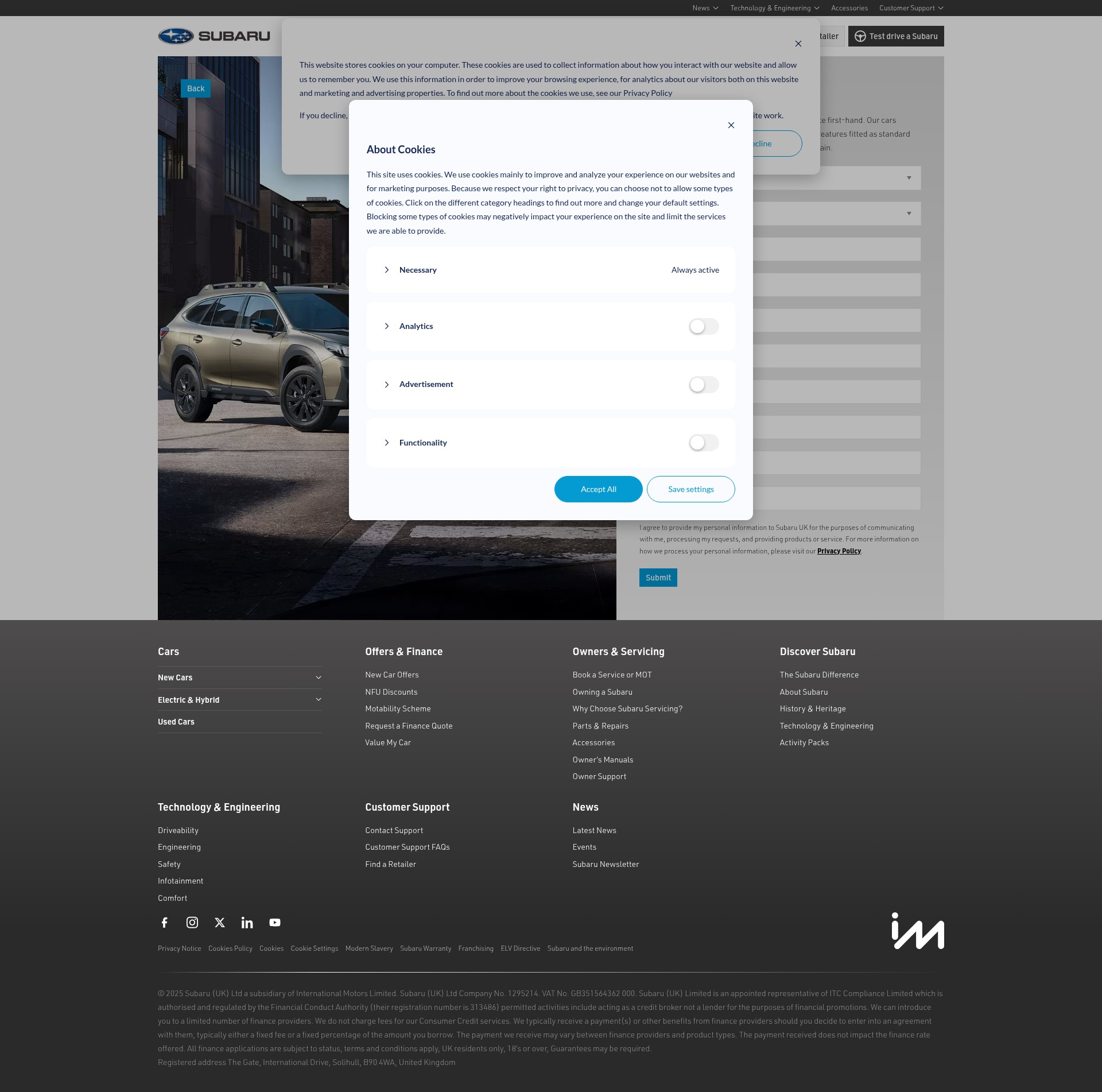 Landing Page
