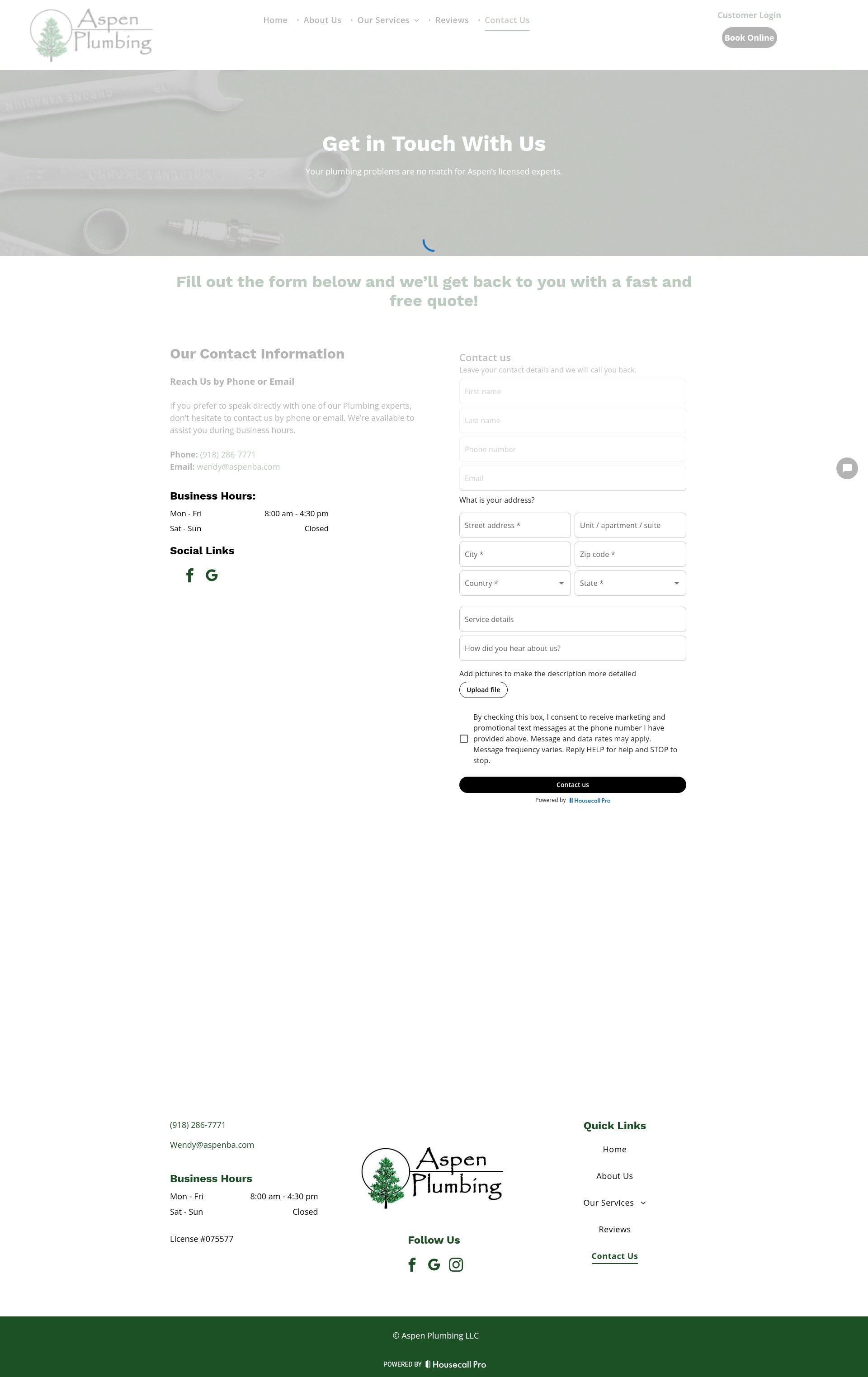 Landing Page