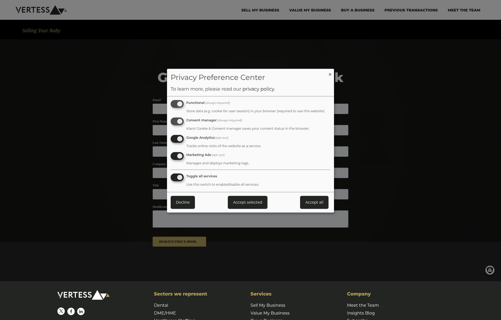 Landing Page