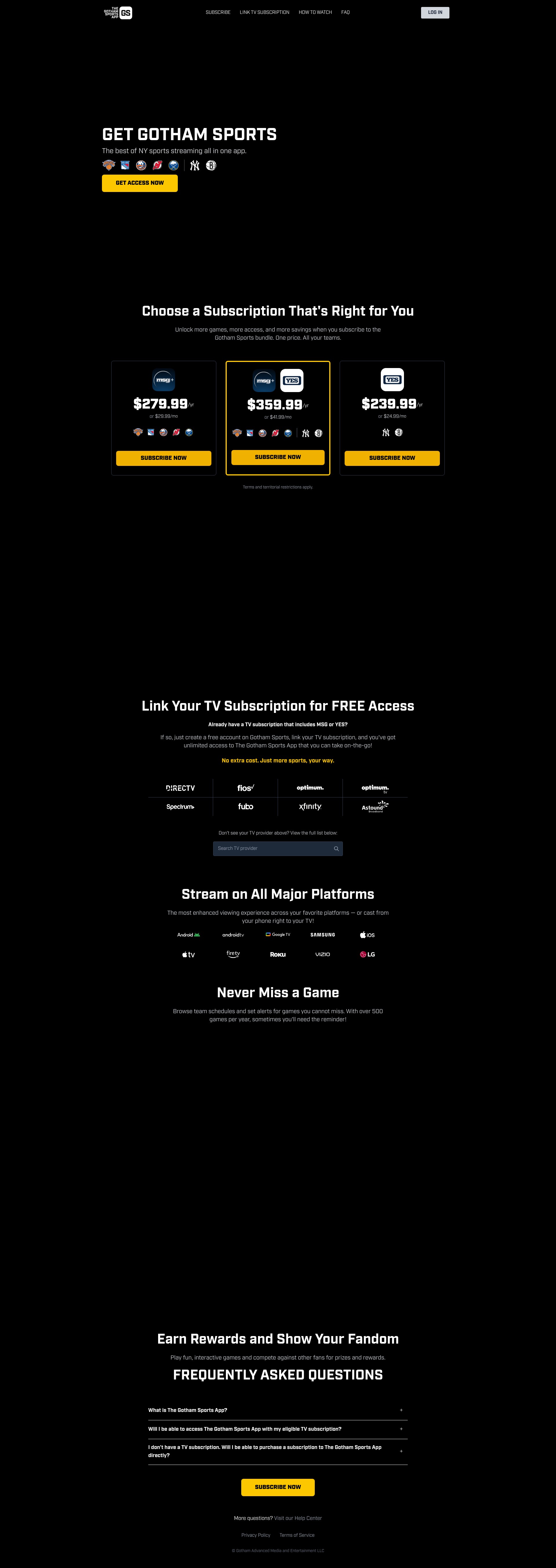 Landing Page