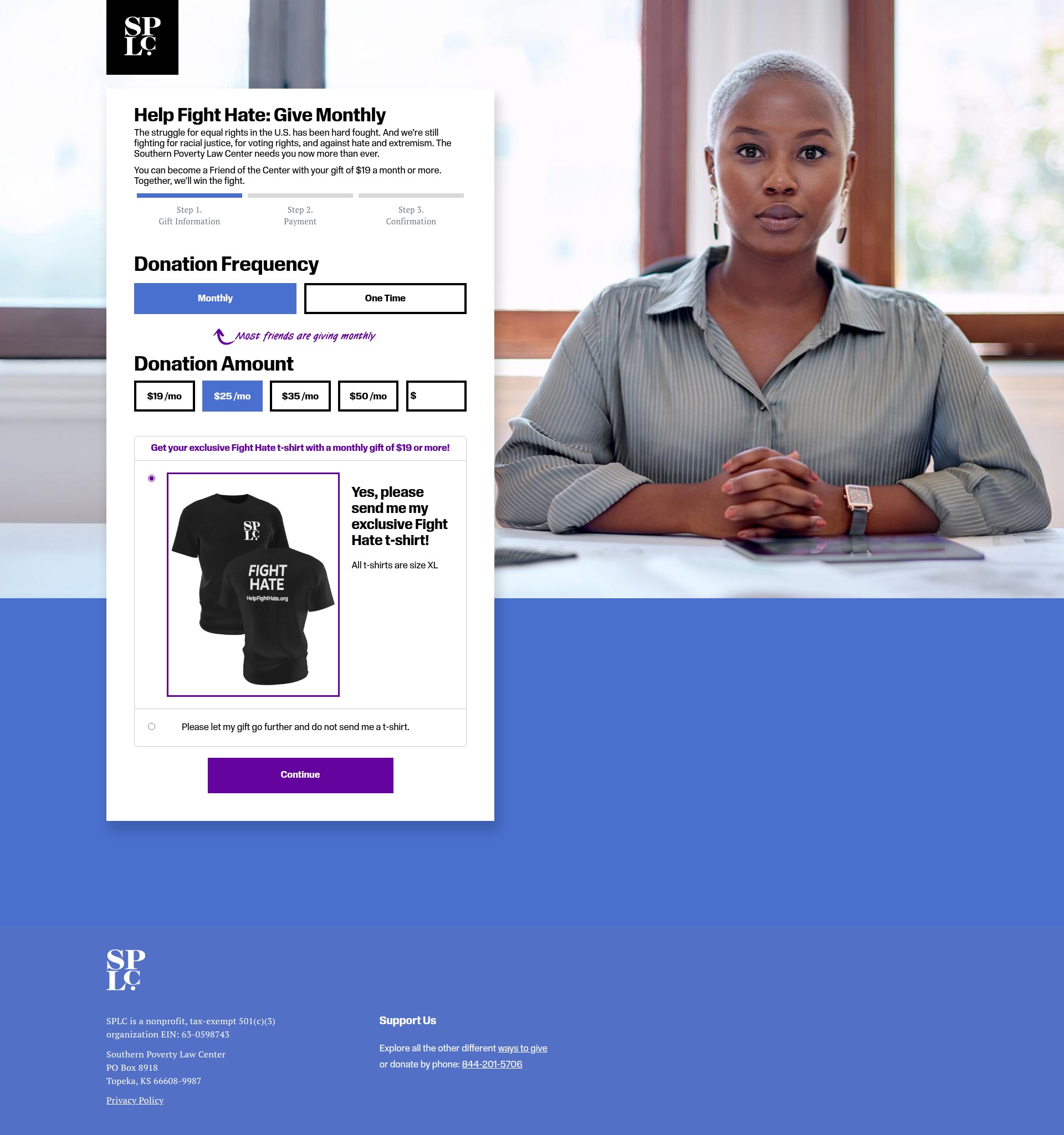 Landing Page