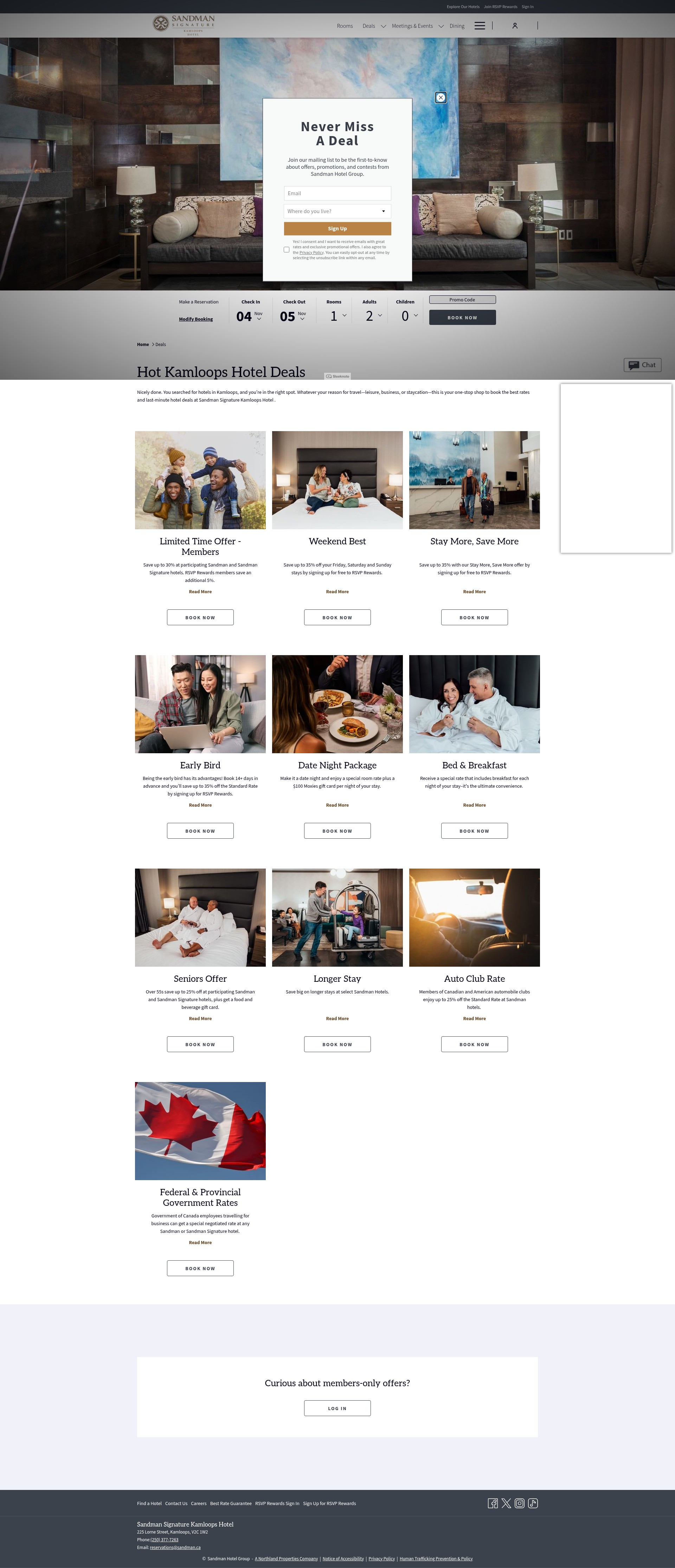 Landing Page