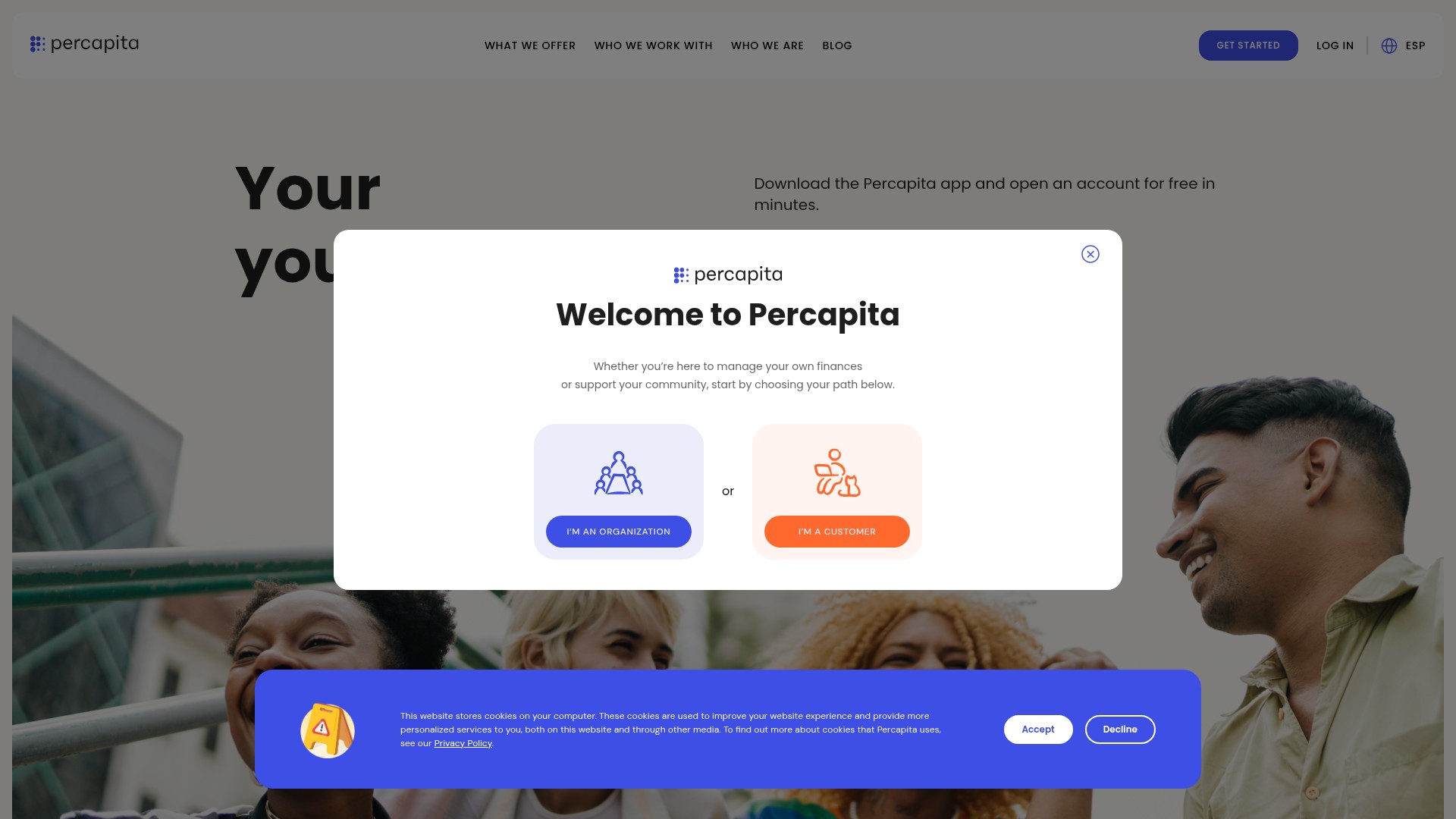 Landing Page