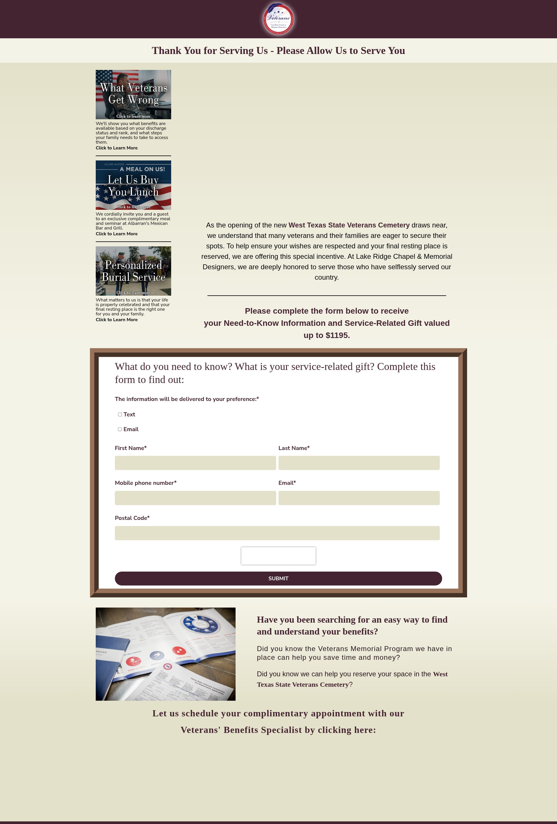 Landing Page
