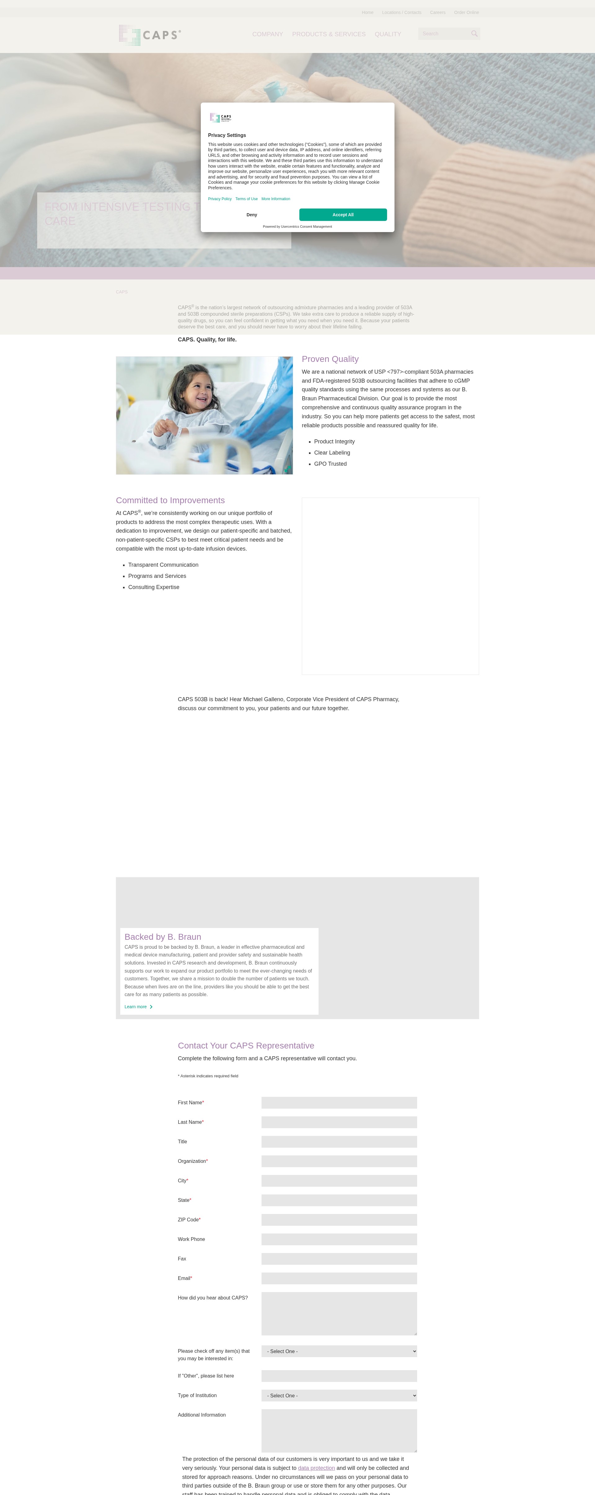 Landing Page