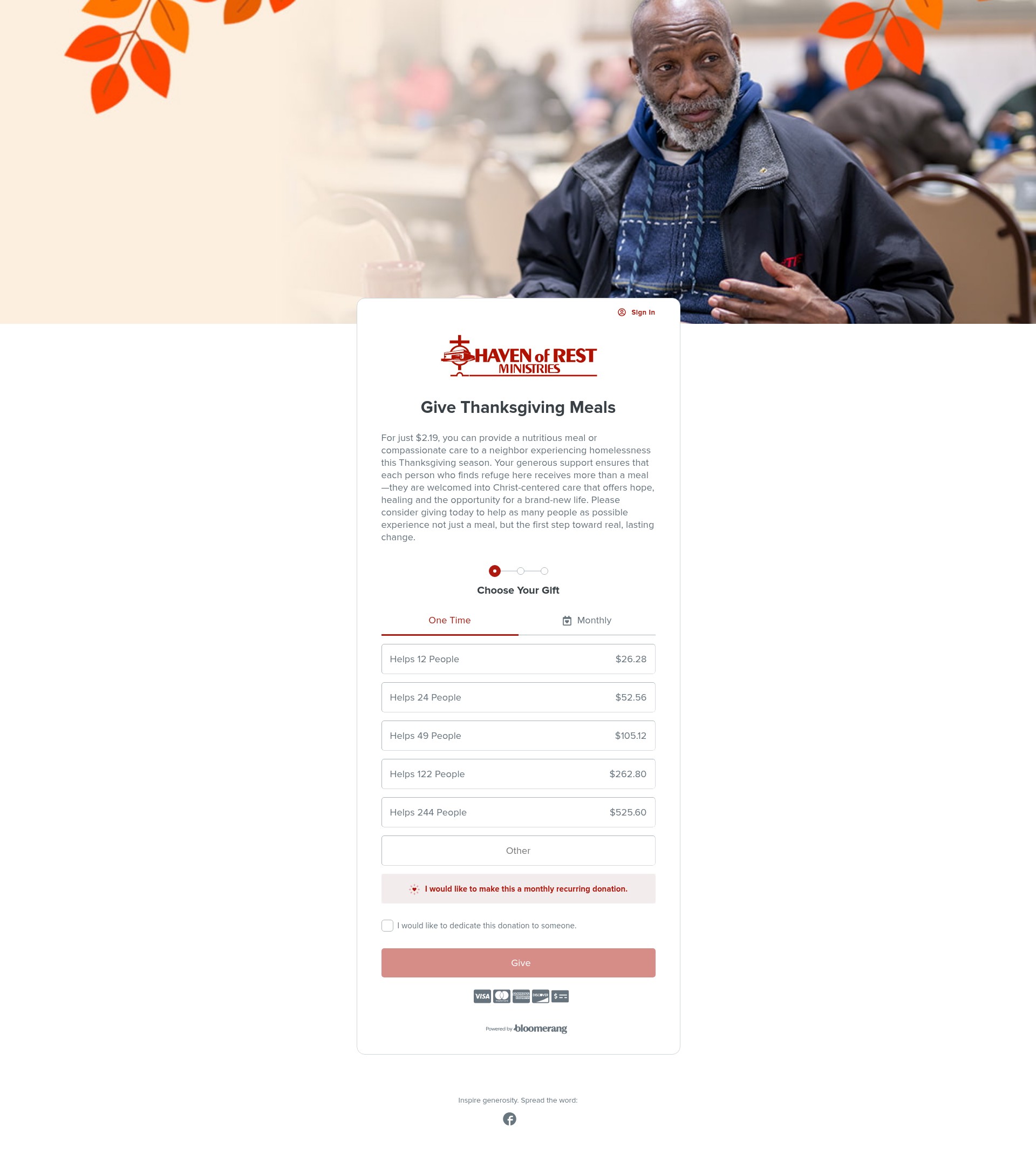 Landing Page