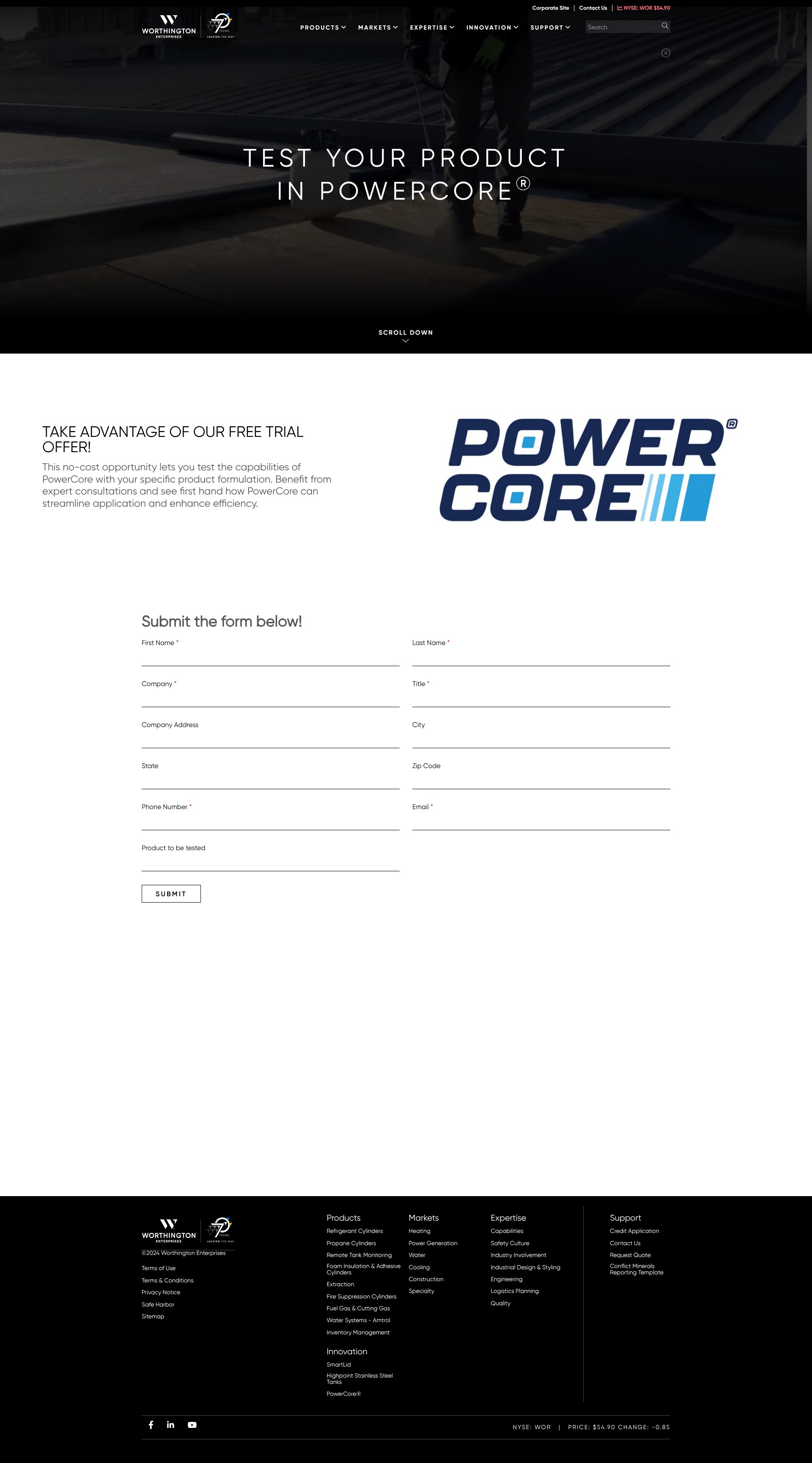 Landing Page