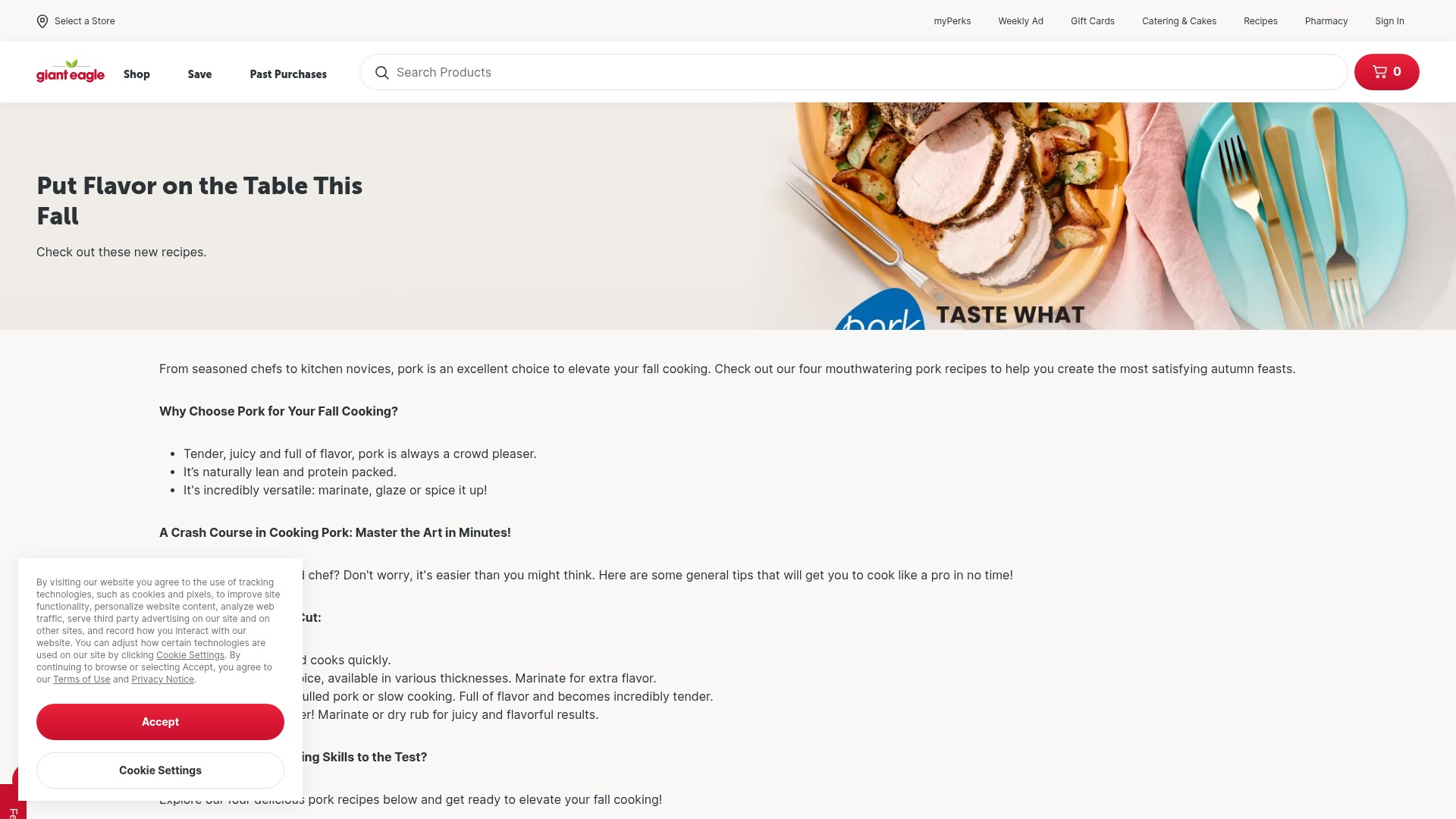 Landing Page
