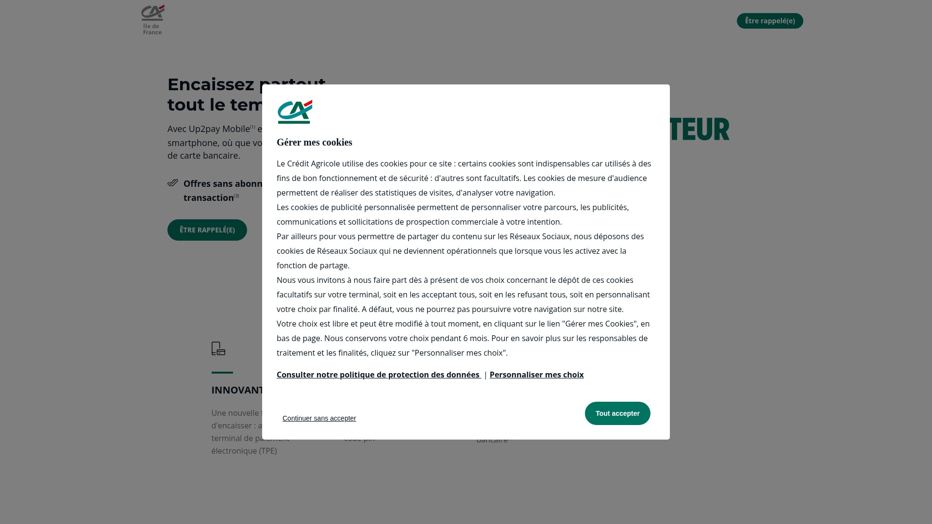 Landing Page