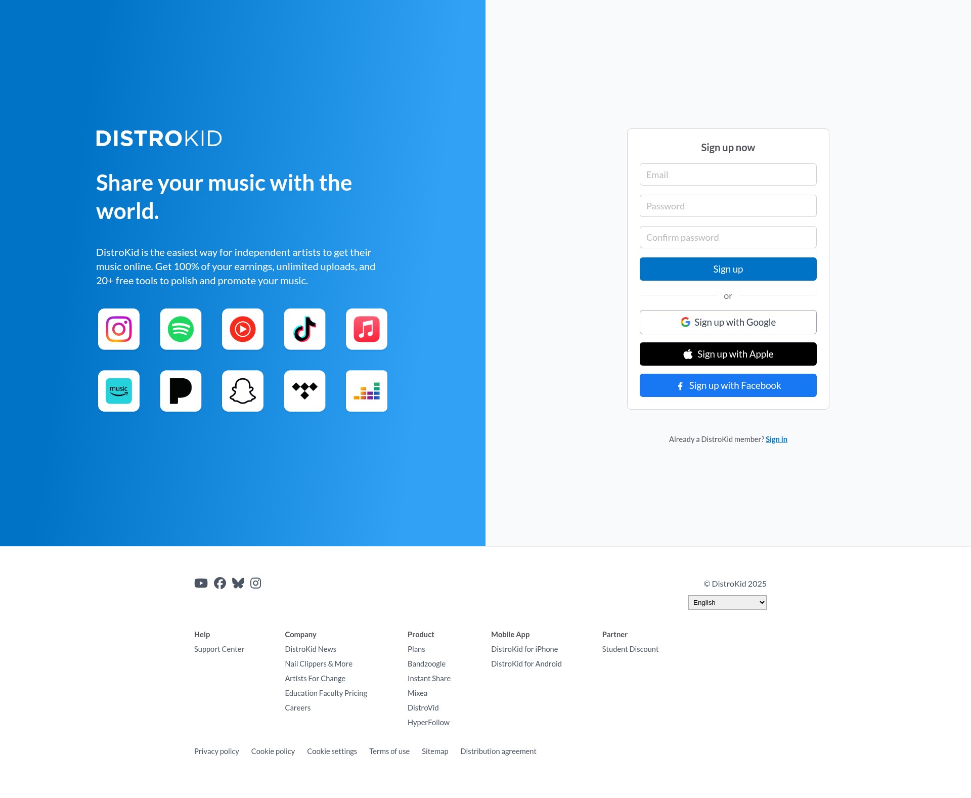 Landing Page
