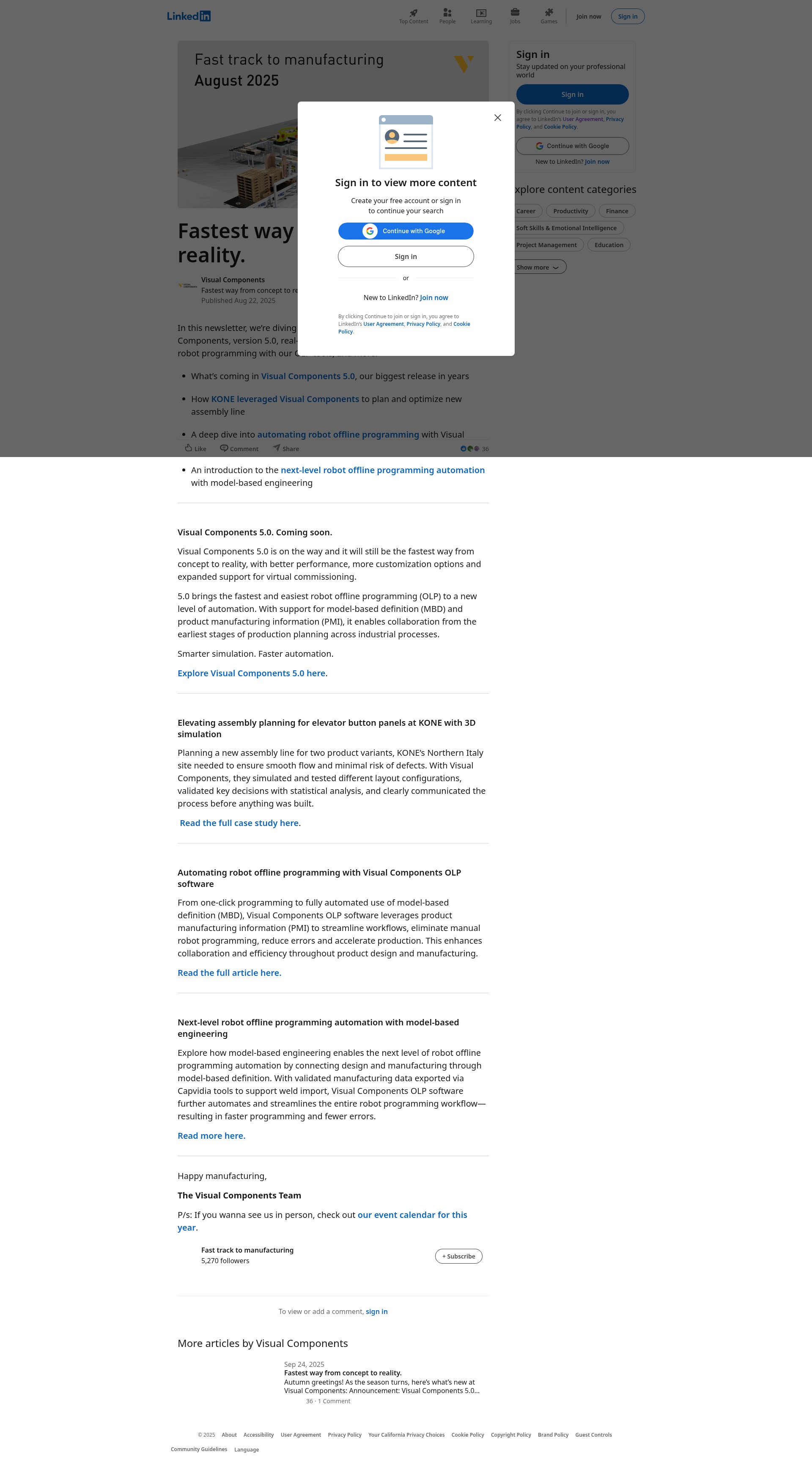 Landing Page