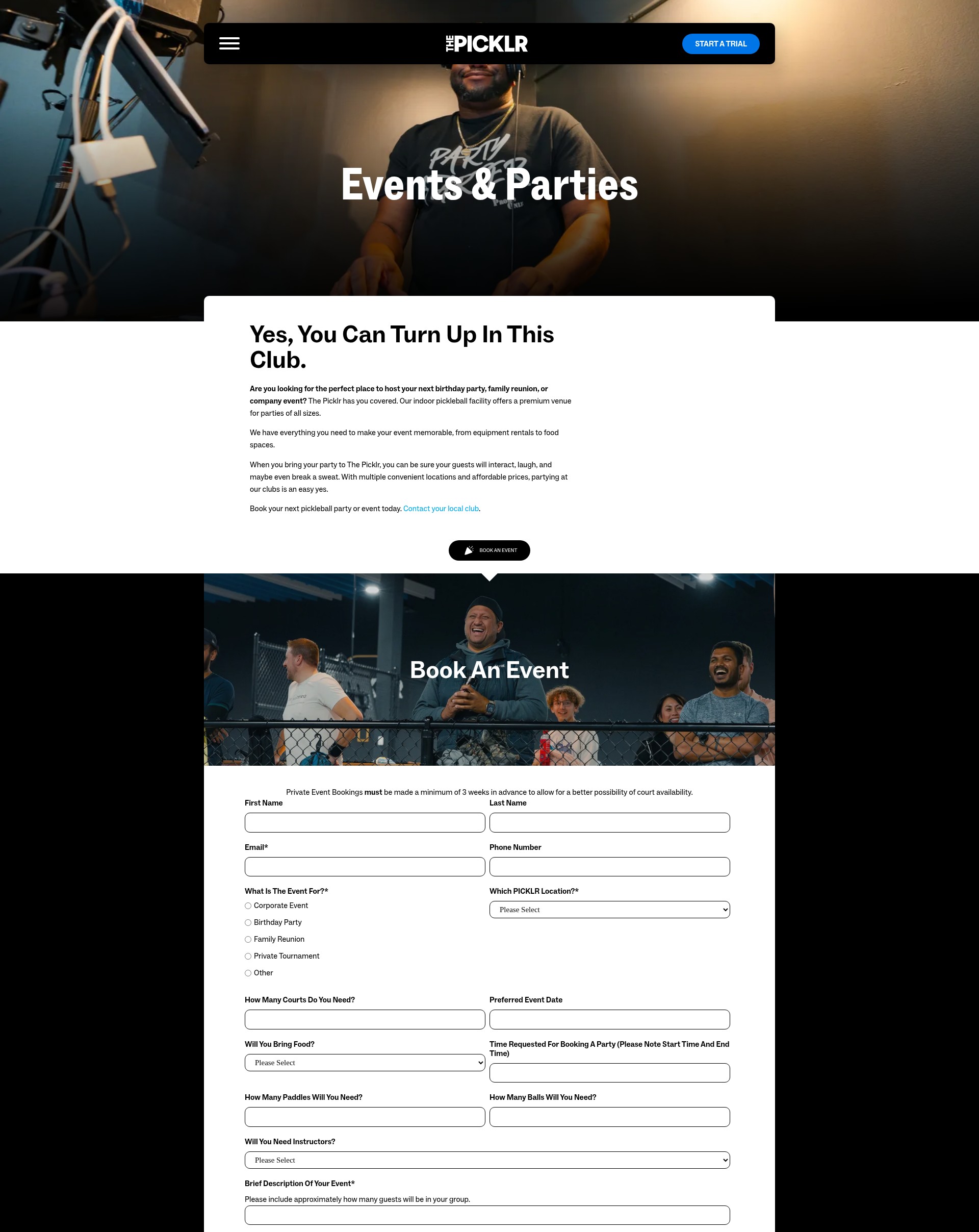 Landing Page