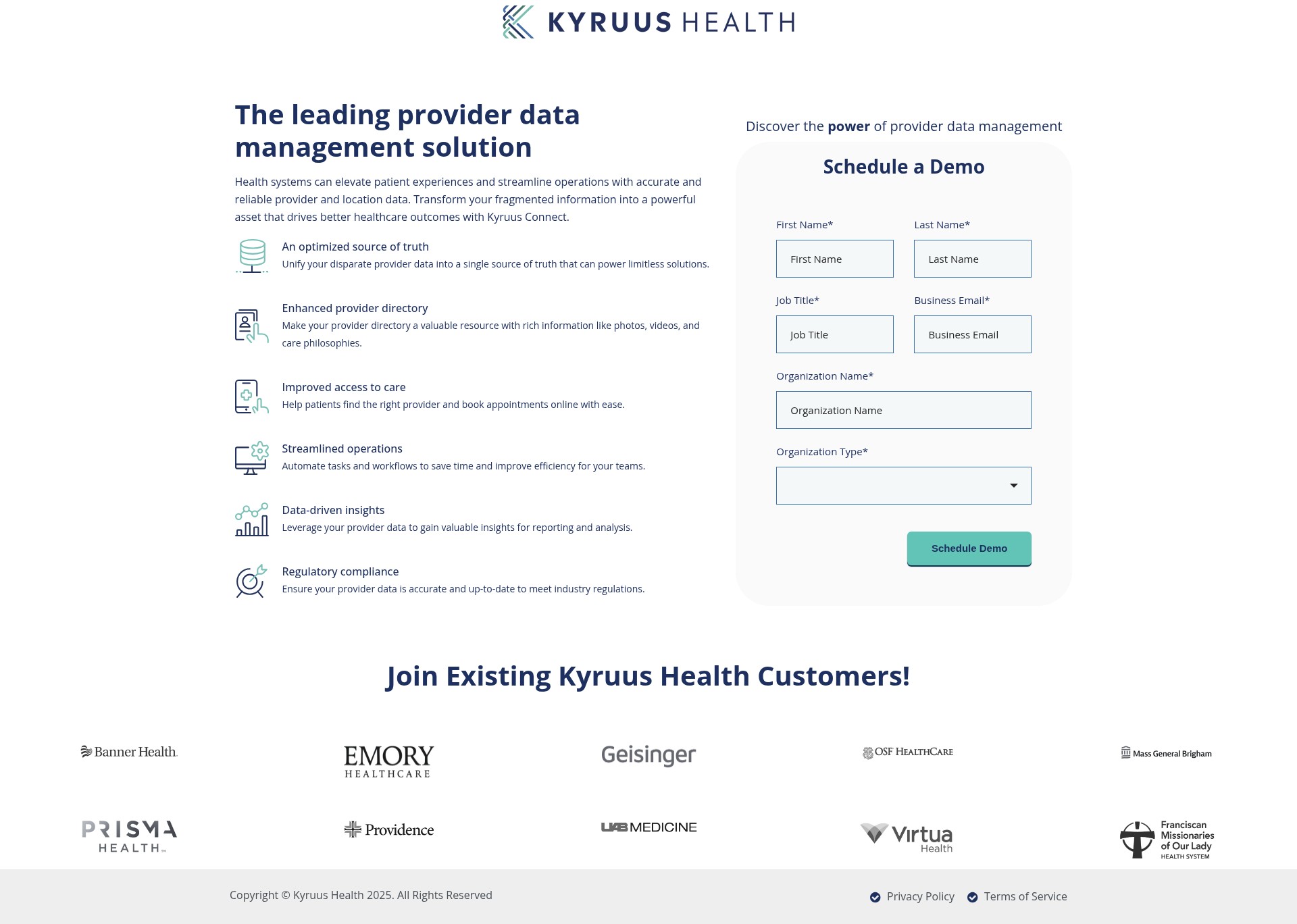 Landing Page