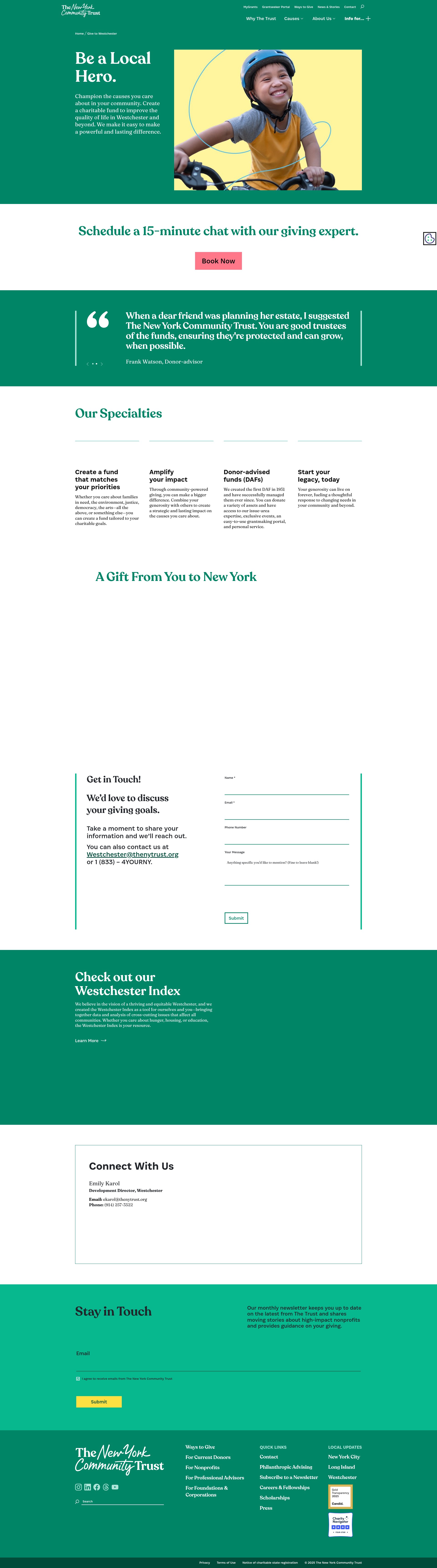 Landing Page