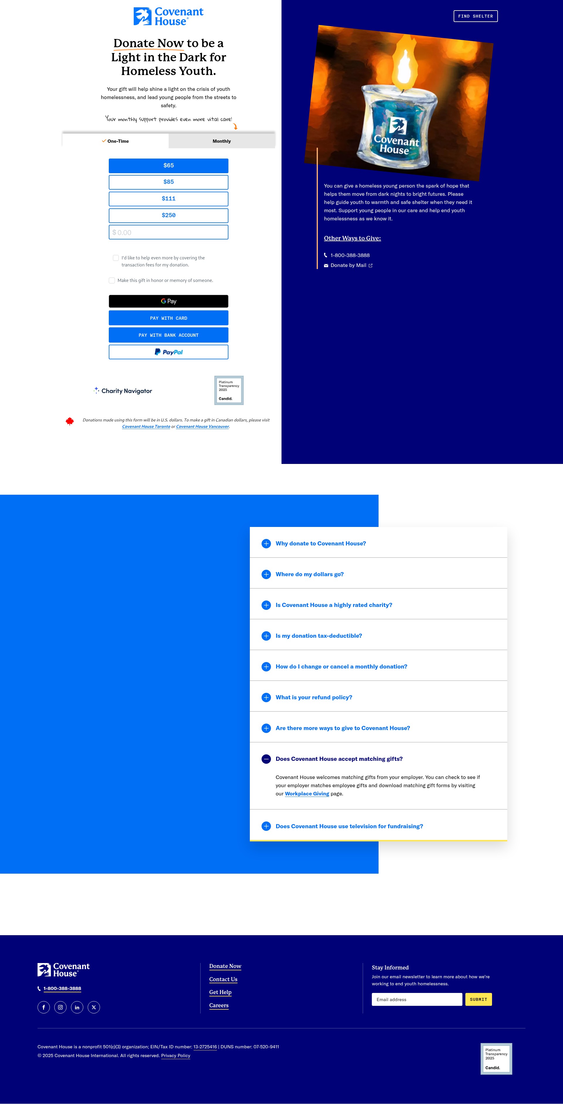 Landing Page