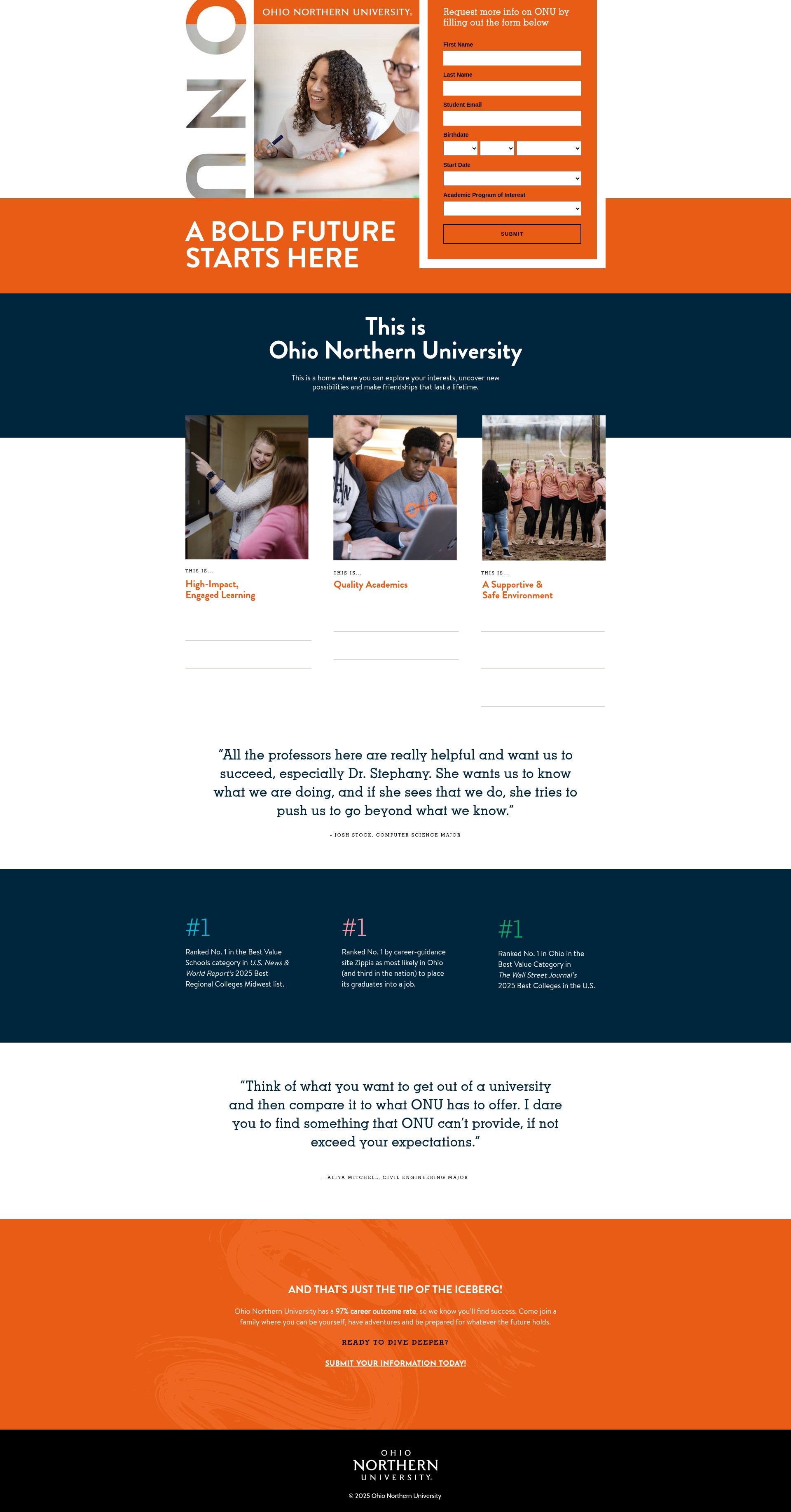 Landing Page